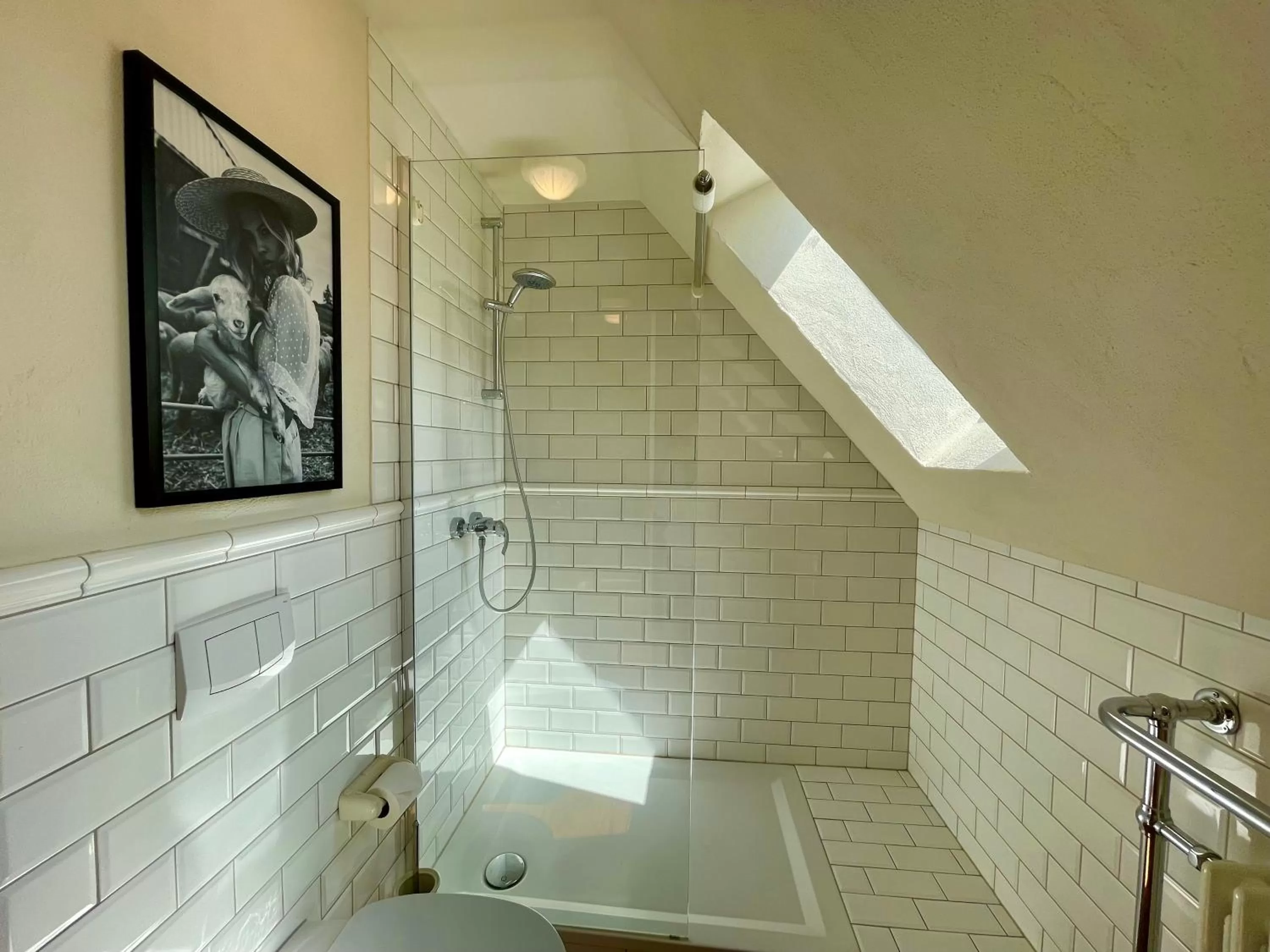 Bathroom in Weißt Du noch - Gästehäuser & Suiten