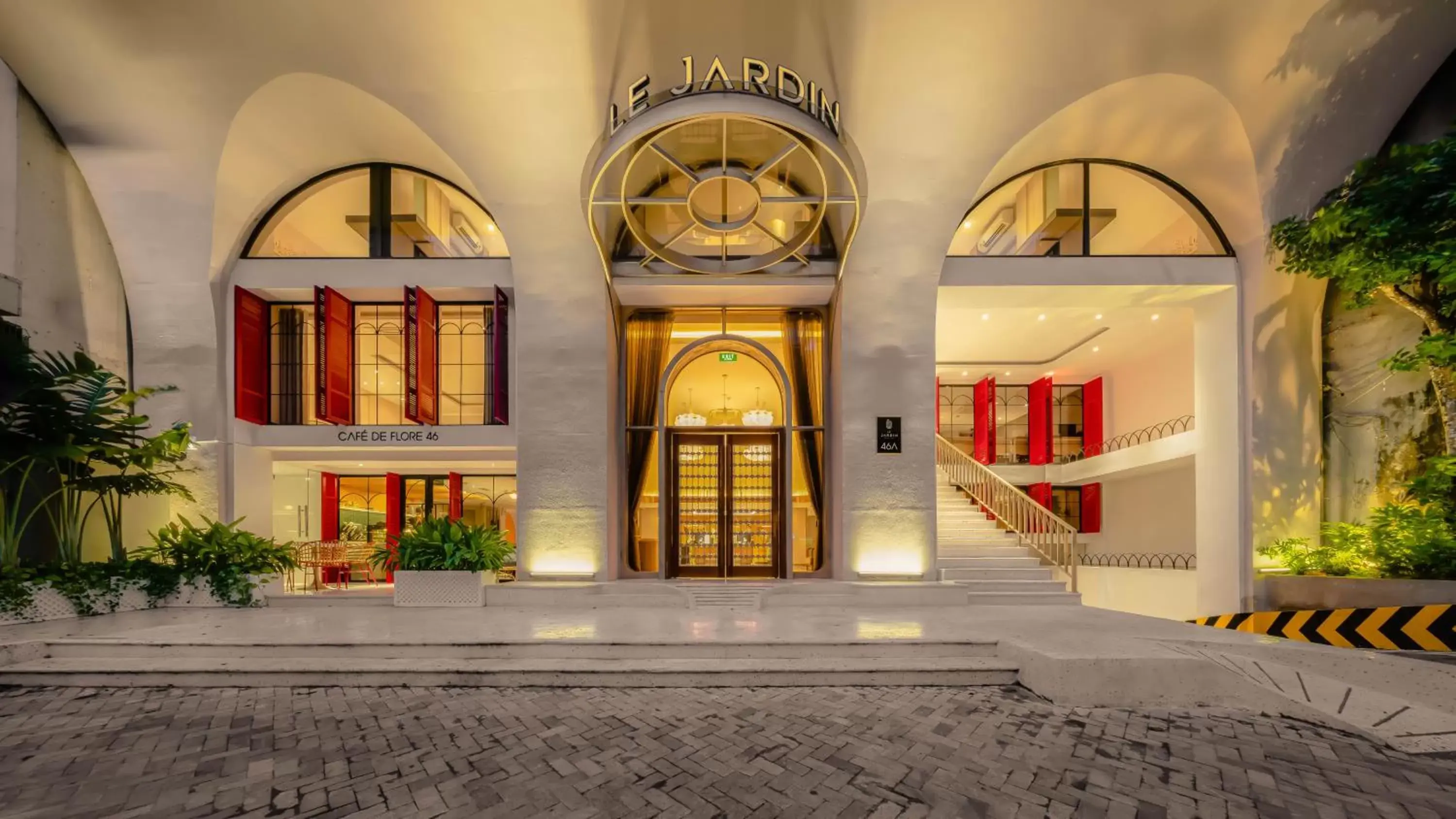 Facade/entrance in Hanoi Le Jardin Hotel & Spa