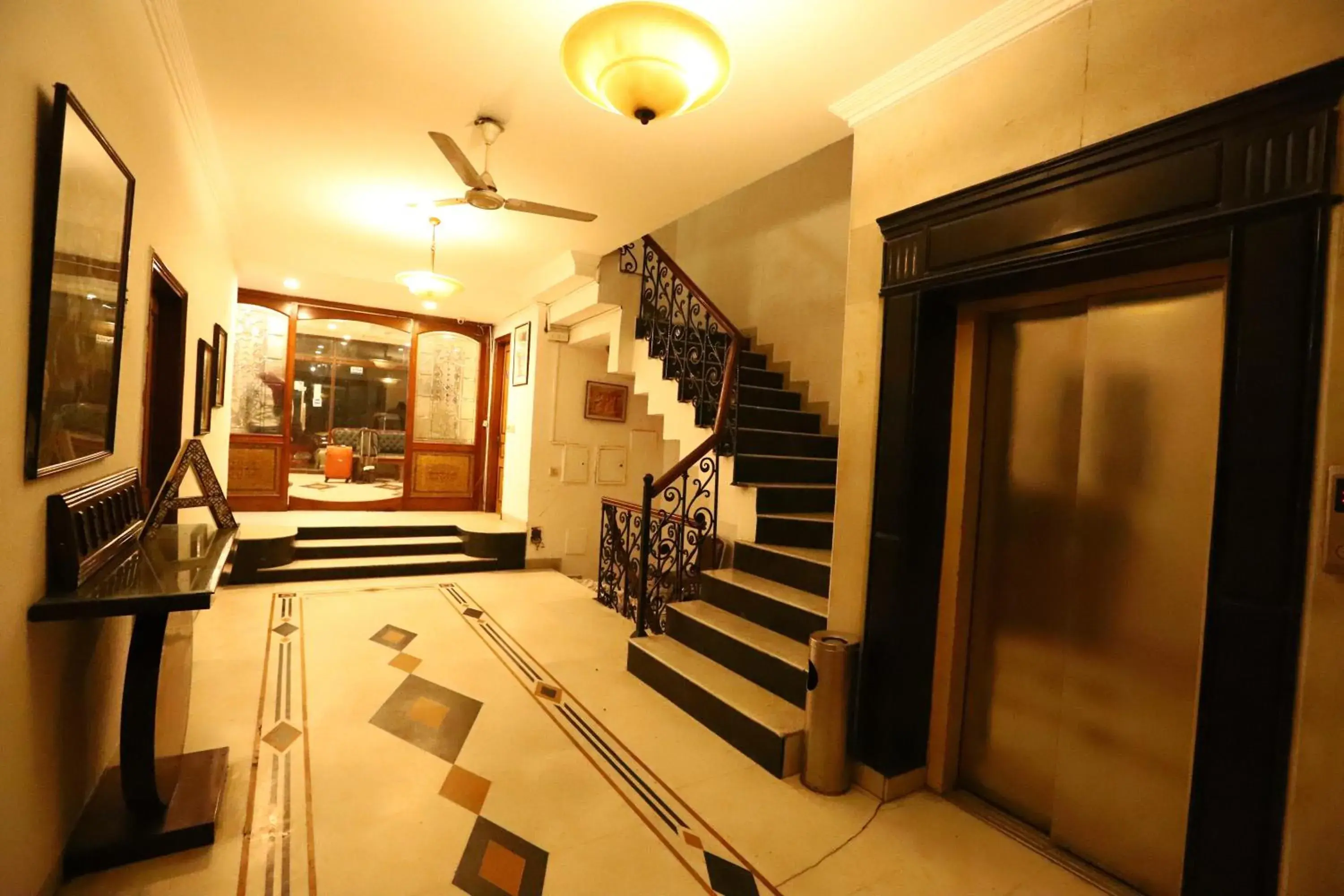 Lobby or reception in Hotel Ambica Palace