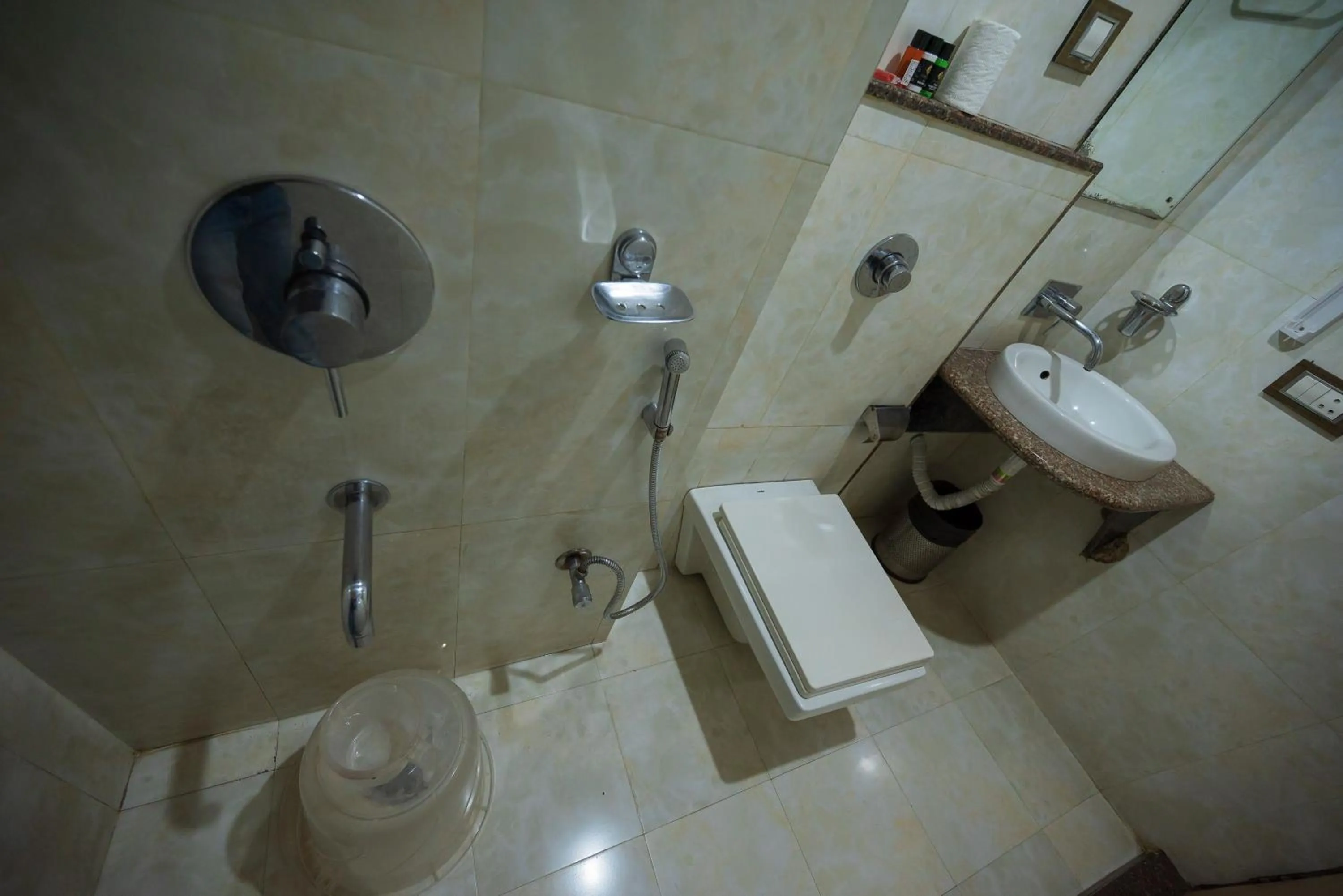 Bathroom in Rajdarbar Hotel & Banquet, Siliguri