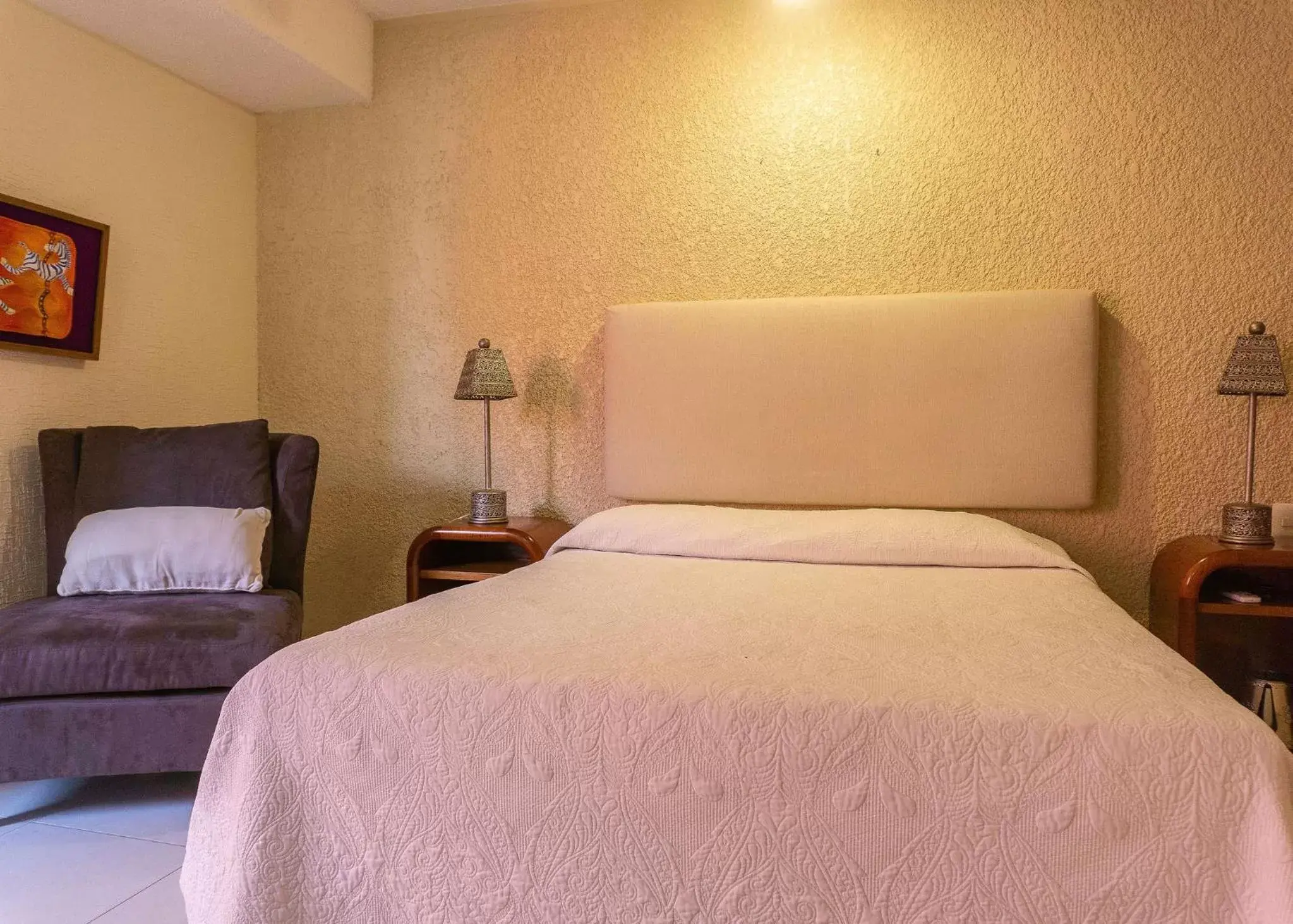 Bed in Hotel Casa Pereyra