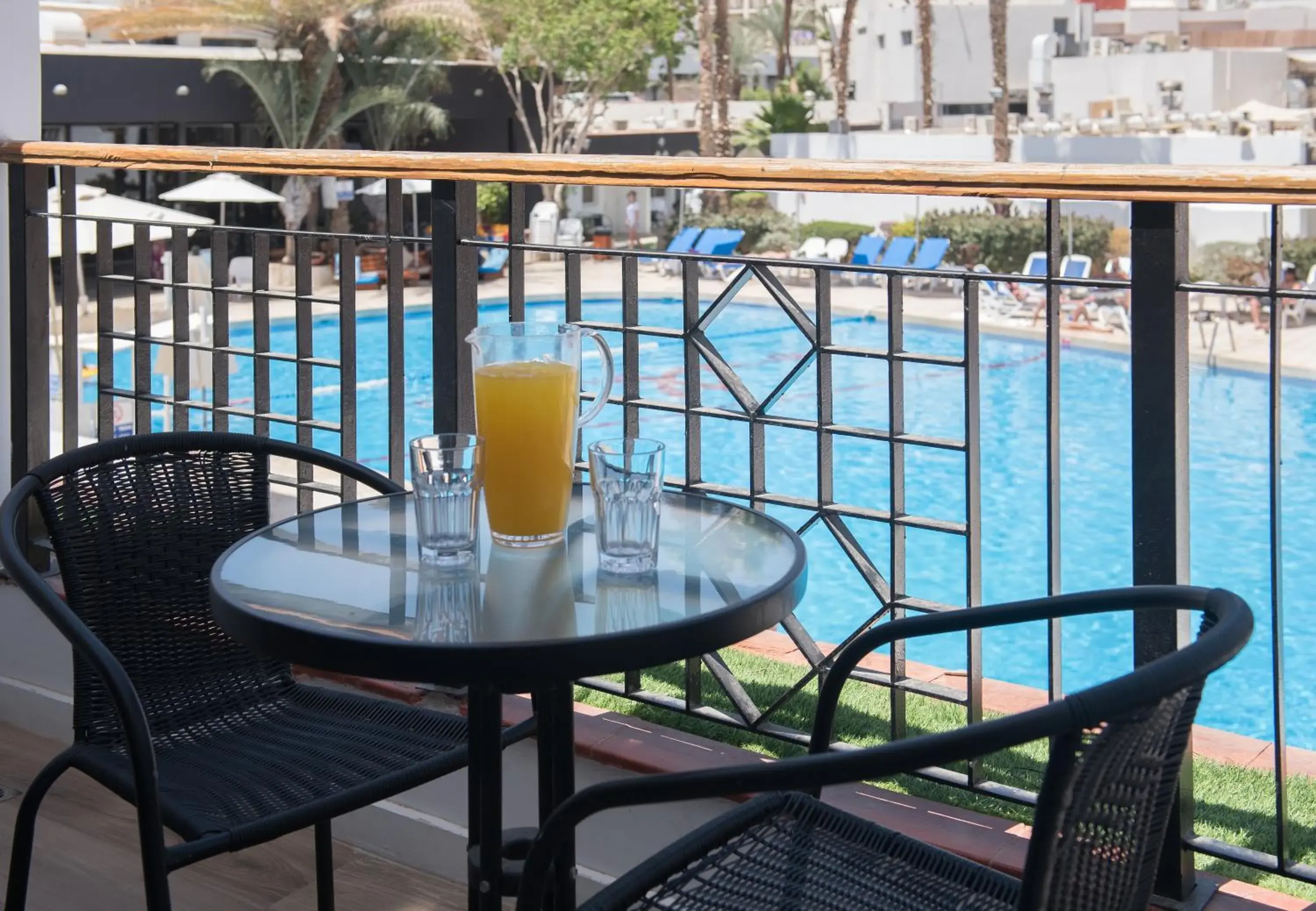 Balcony/Terrace in Americana Eilat Hotel
