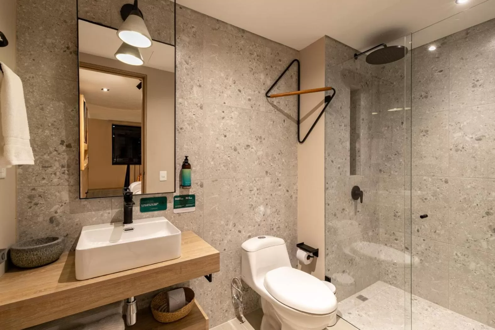 Toilet in Landmark Hotel