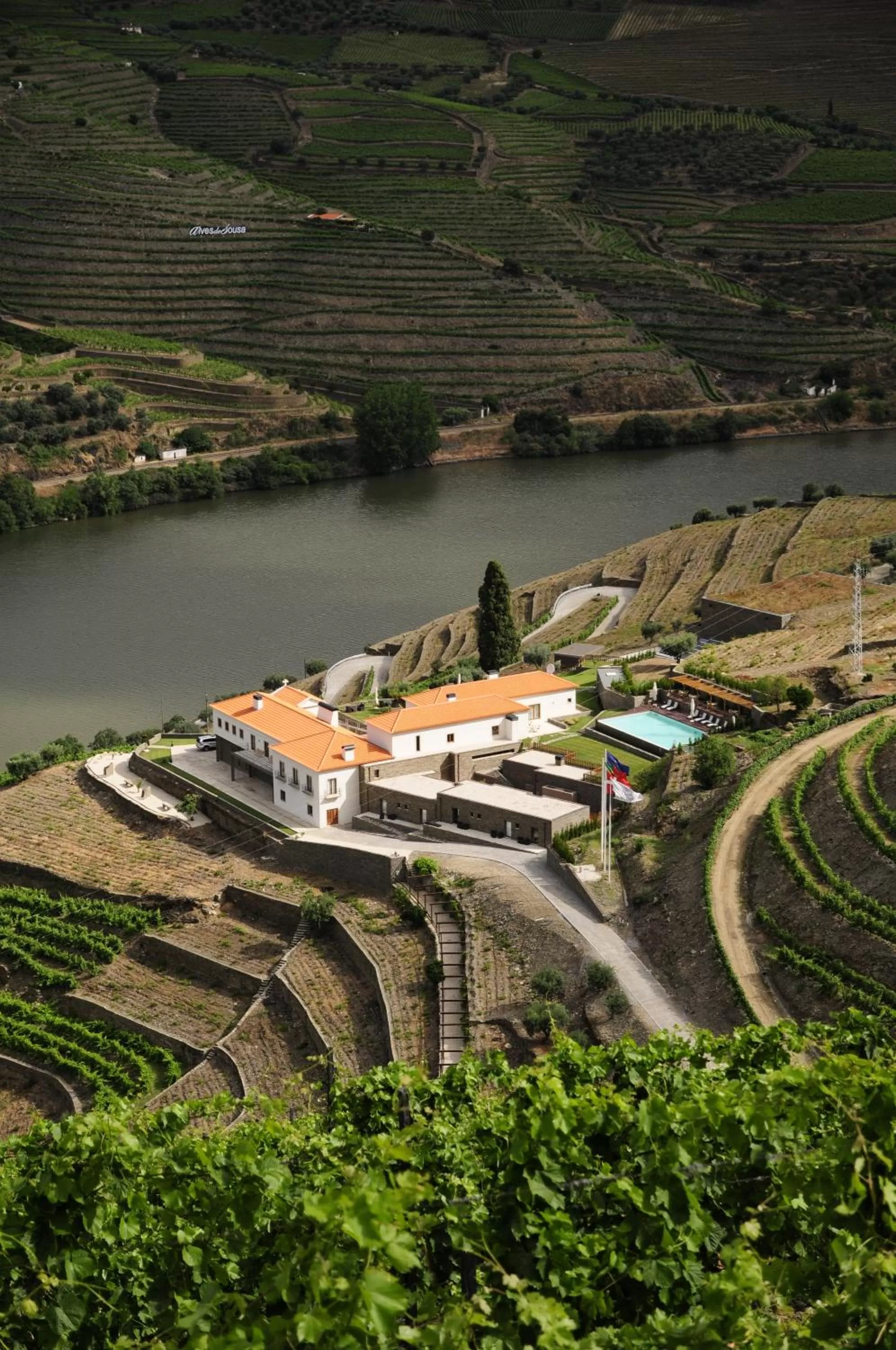 Bird's eye view in Hotel Rural Quinta Do Pego