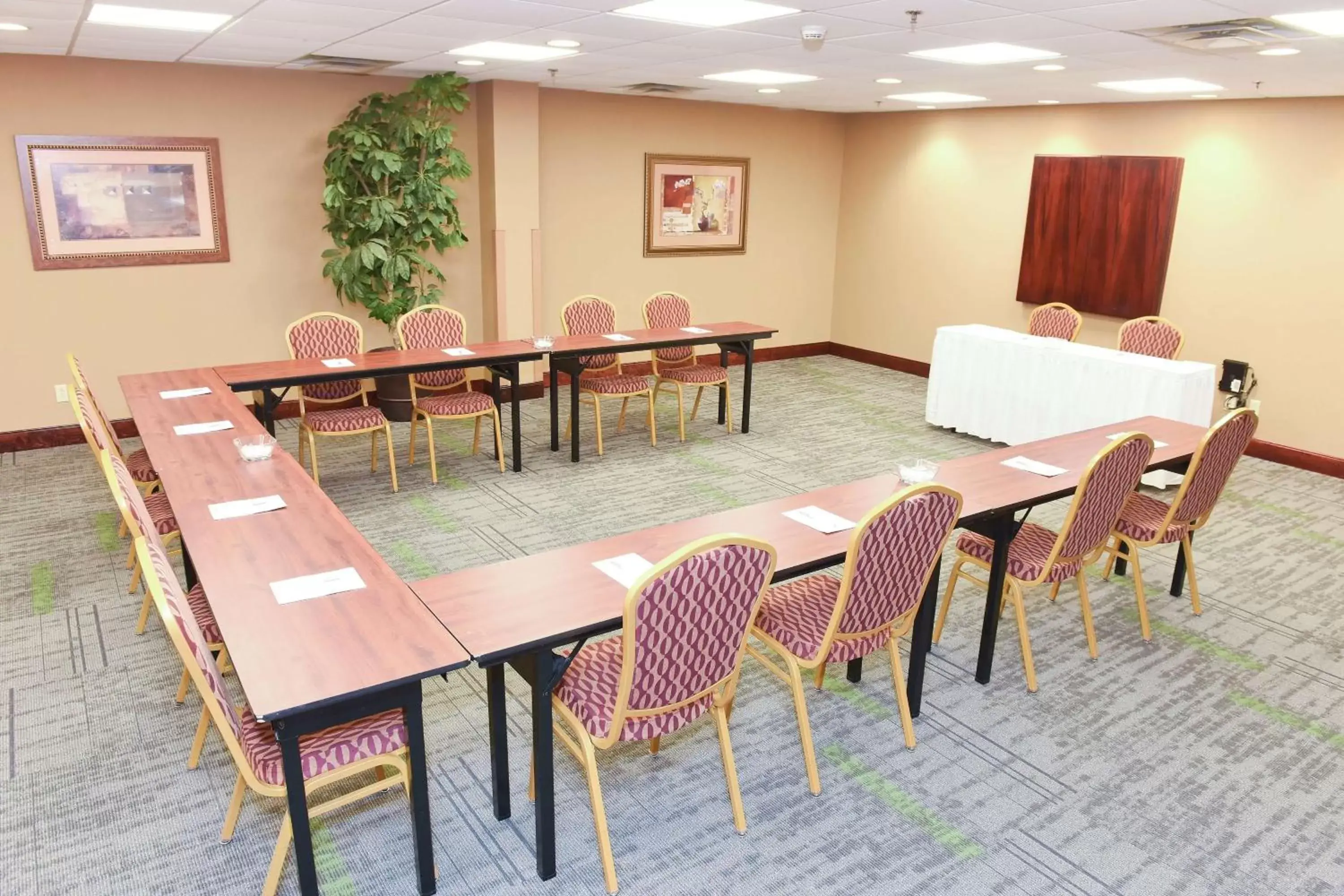 Meeting/conference room, Restaurant/Places to Eat in Hampton Inn & Suites Madisonville