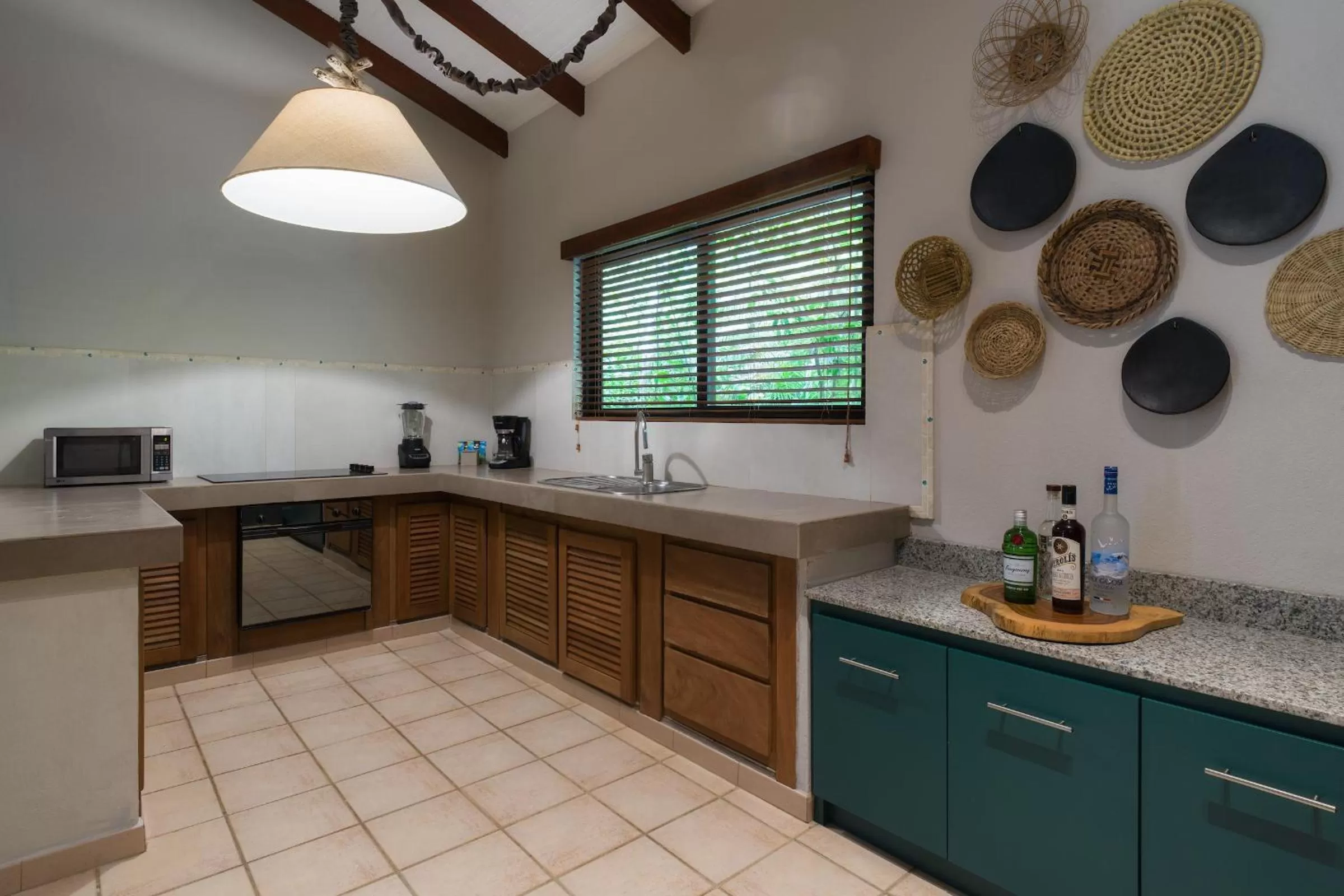 kitchen in Cala Luna Boutique Hotel & Villas