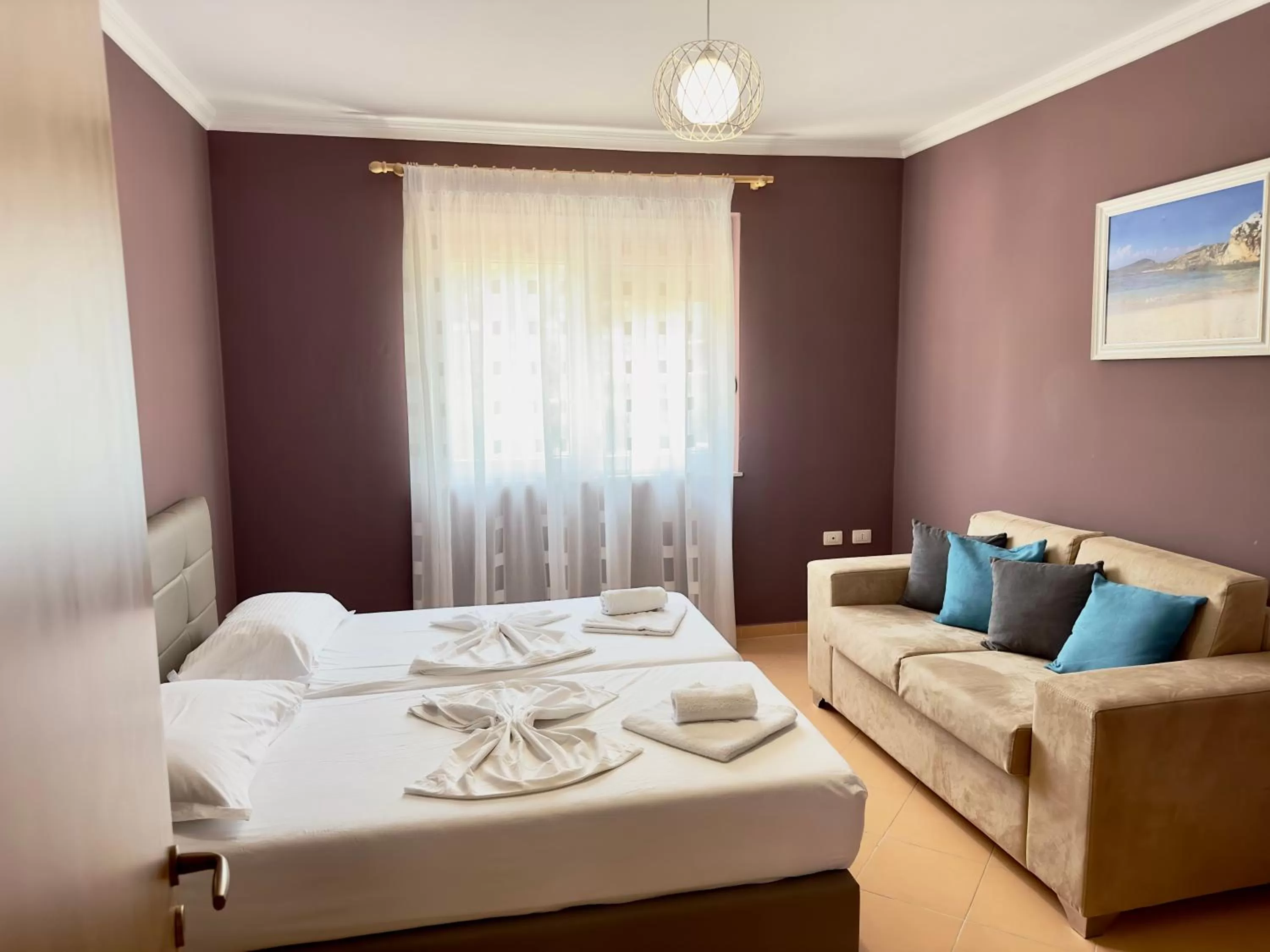 Bed in FAMILY SUITE RESIDENCE