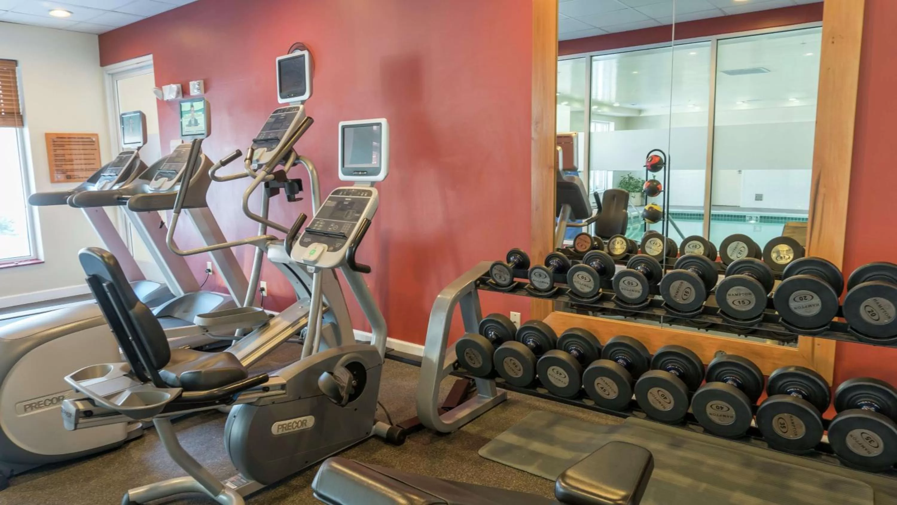 Fitness centre/facilities in Hilton Garden Inn Plymouth