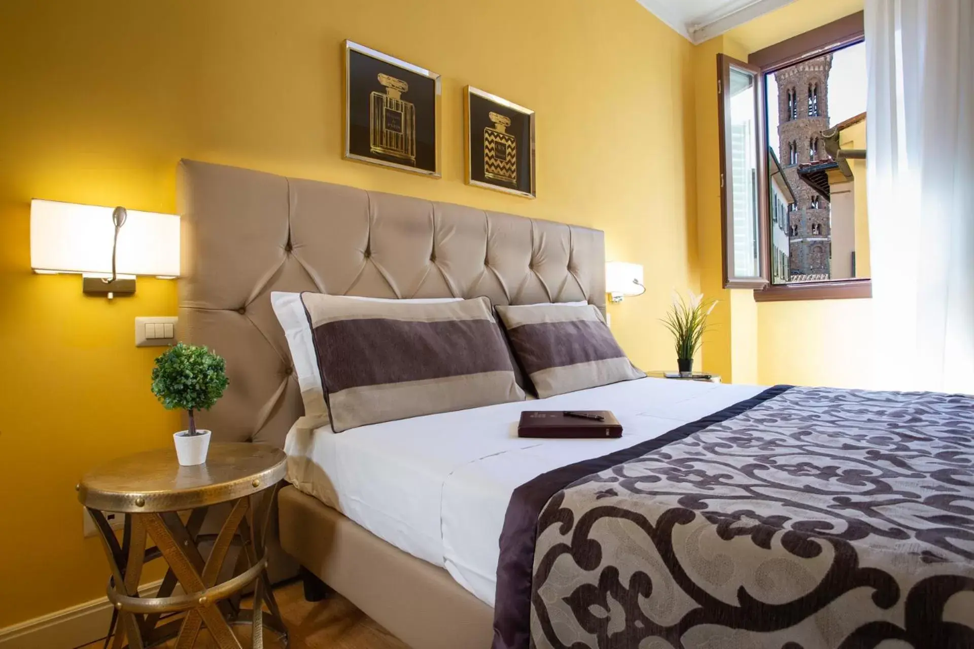 Bedroom, Bed in Boutique Hotel del Corso
