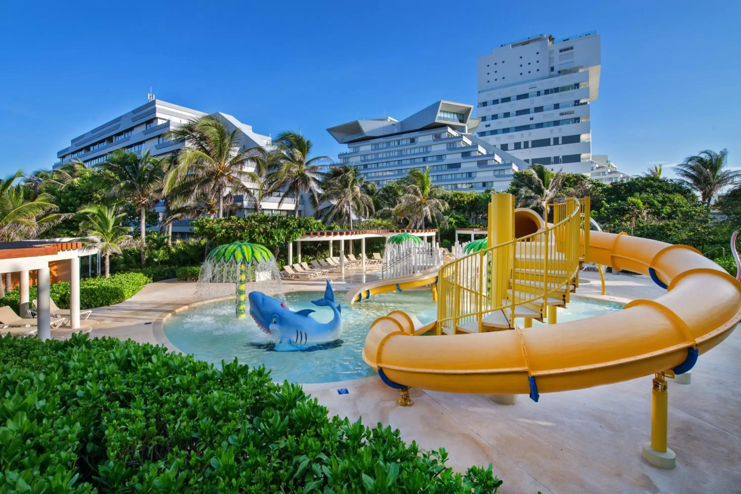 Swimming pool, Water Park in Park Royal Beach Cancun - All Inclusive