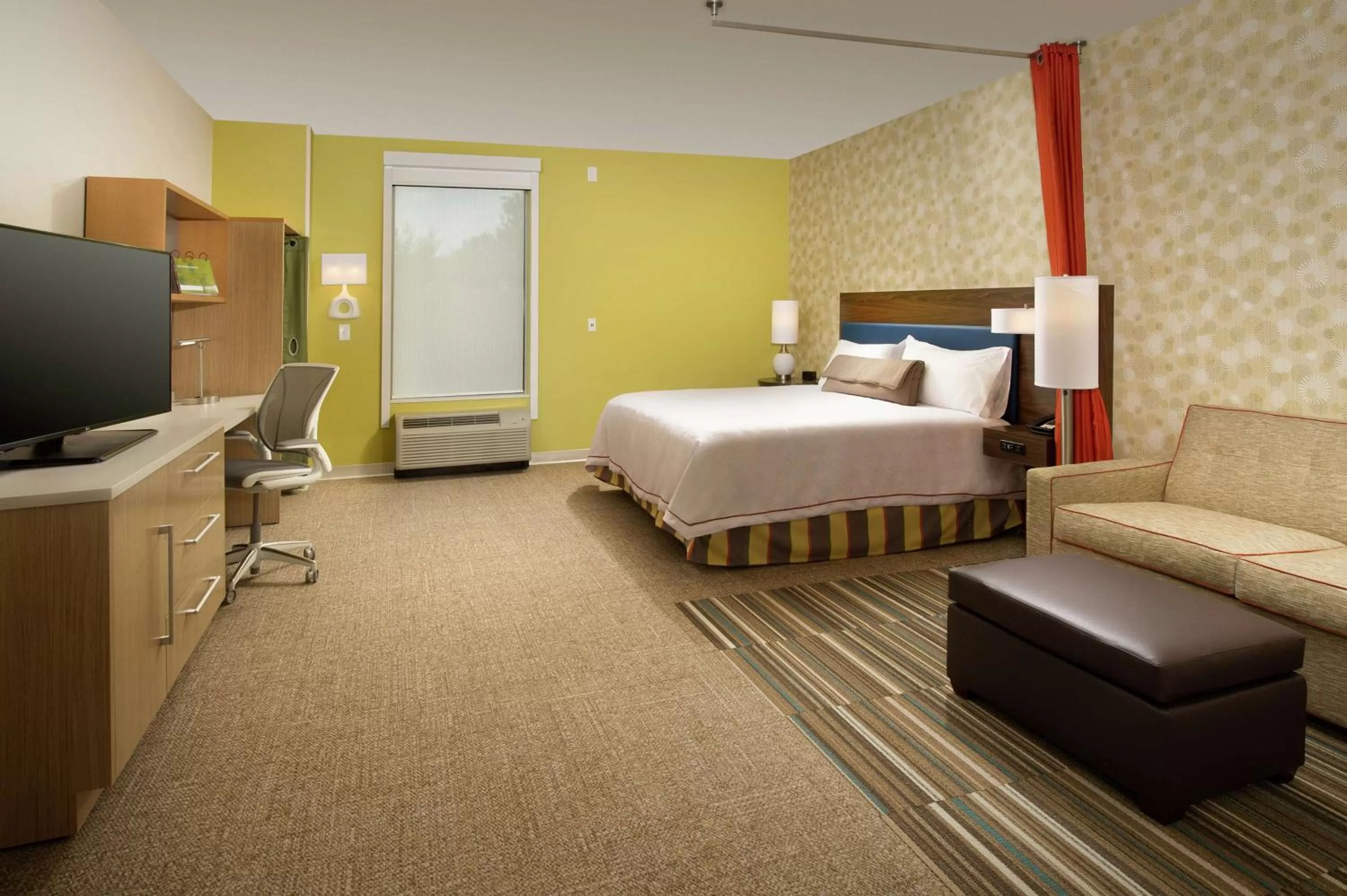 Bedroom, Bed in Home2 Suites by Hilton Louisville East Hurstbourne