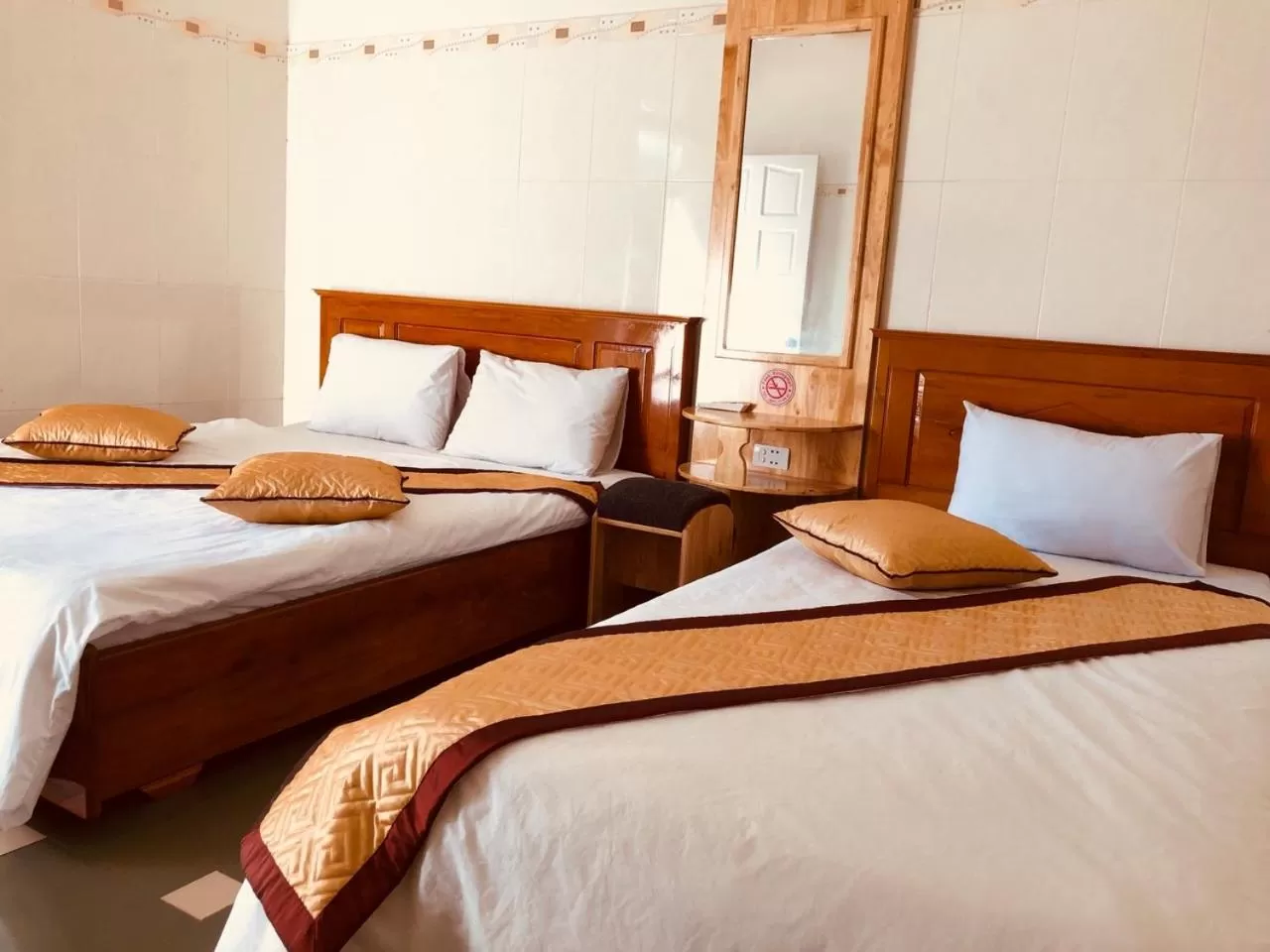 Bed in Khách sạn Hương Mê