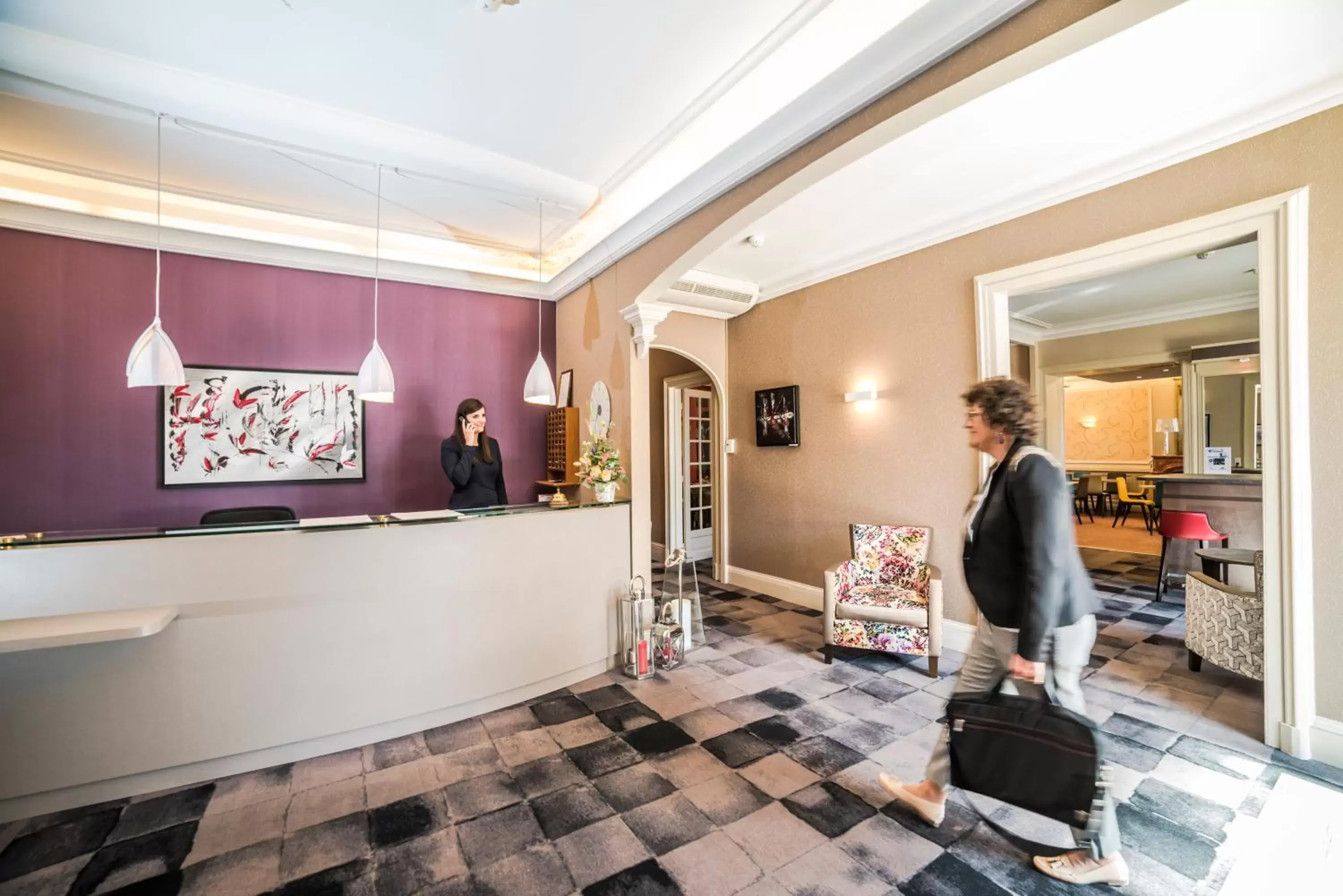 Staff, Guests in The Originals Boutique, Hôtel Normandie, Auxerre