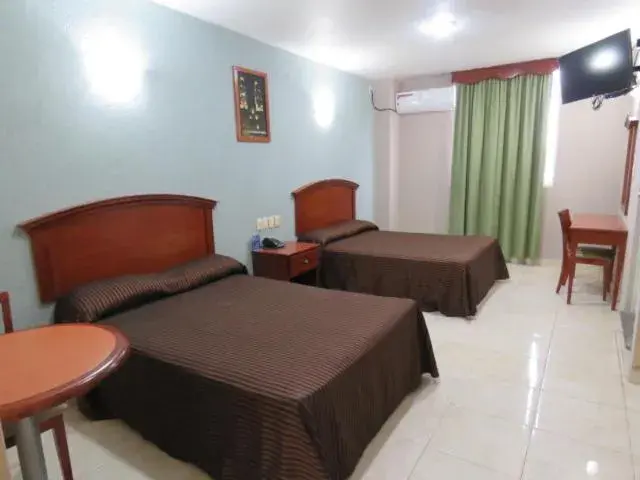 Bed in Hotel San Juan Centro
