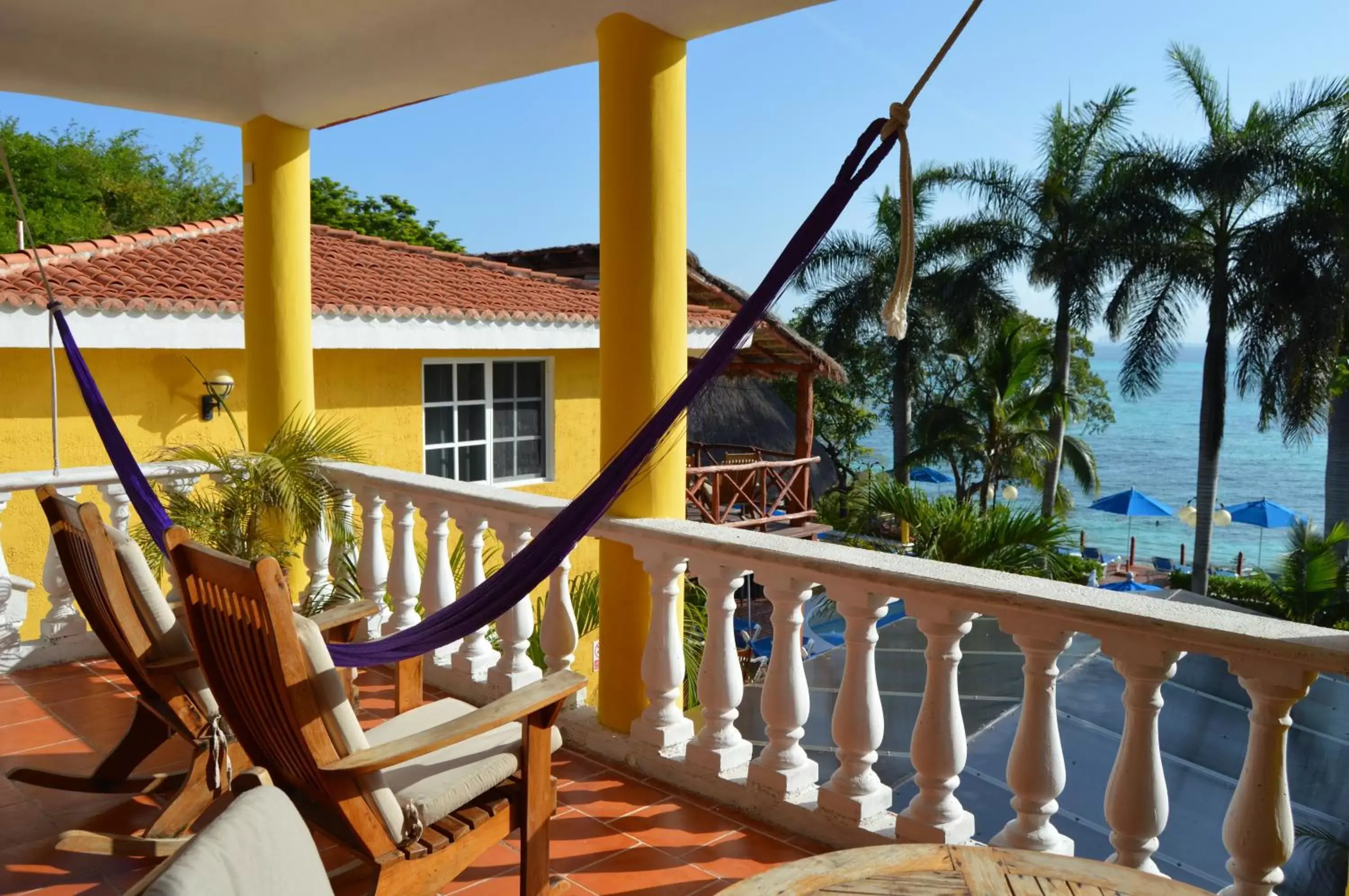 Balcony/Terrace in Hotel La Joya Isla Mujeres