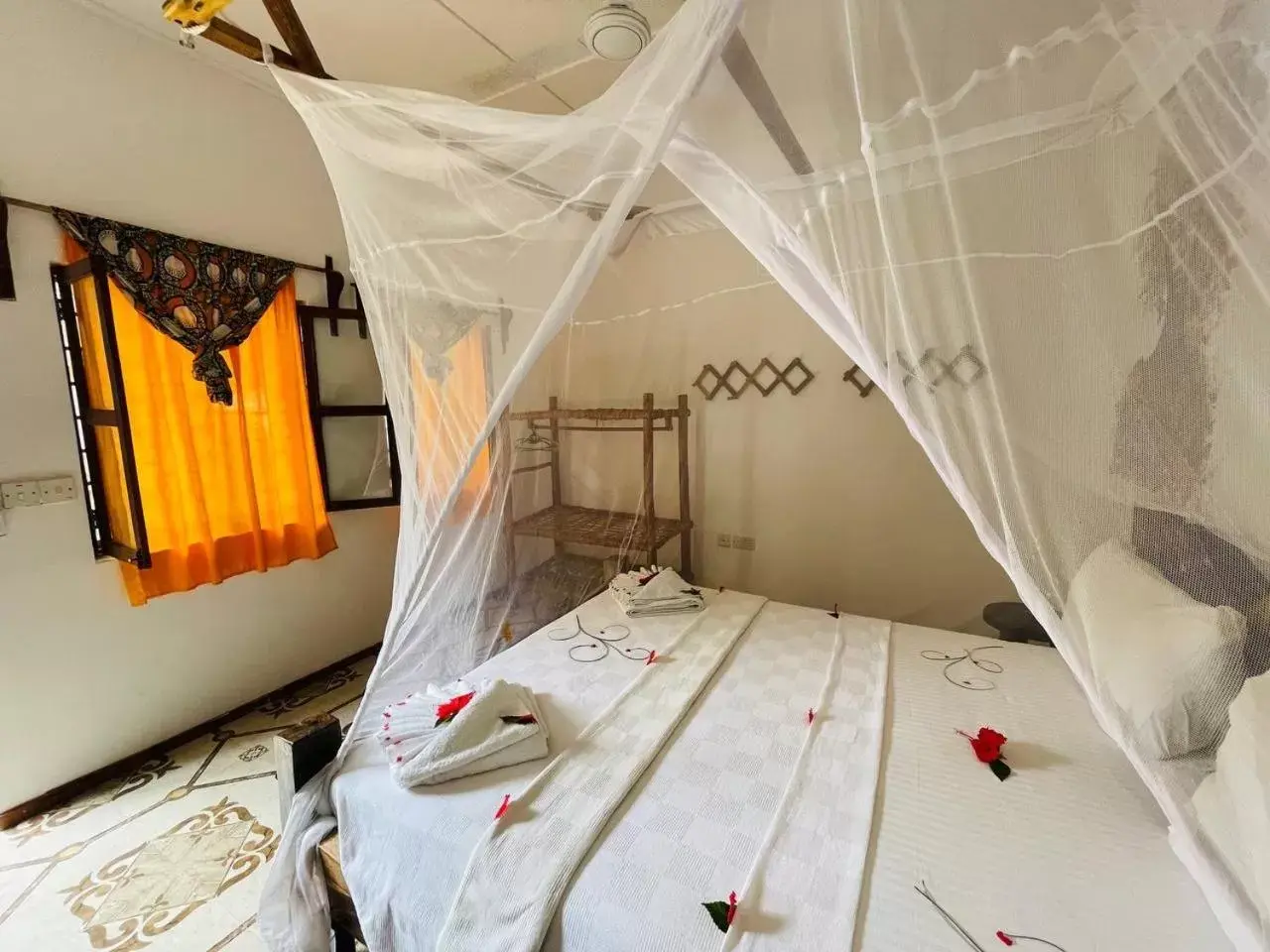 Bed in Babalao Bungalows