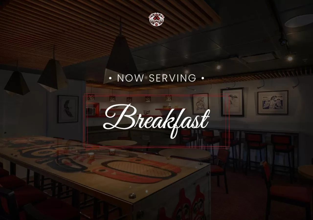 Breakfast in Skwachàys Lodge