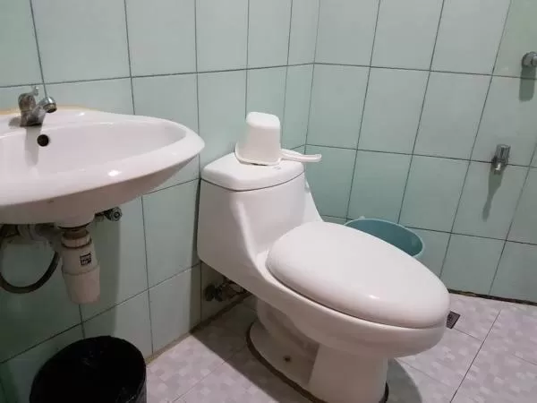 Toilet in Honey Hunt House