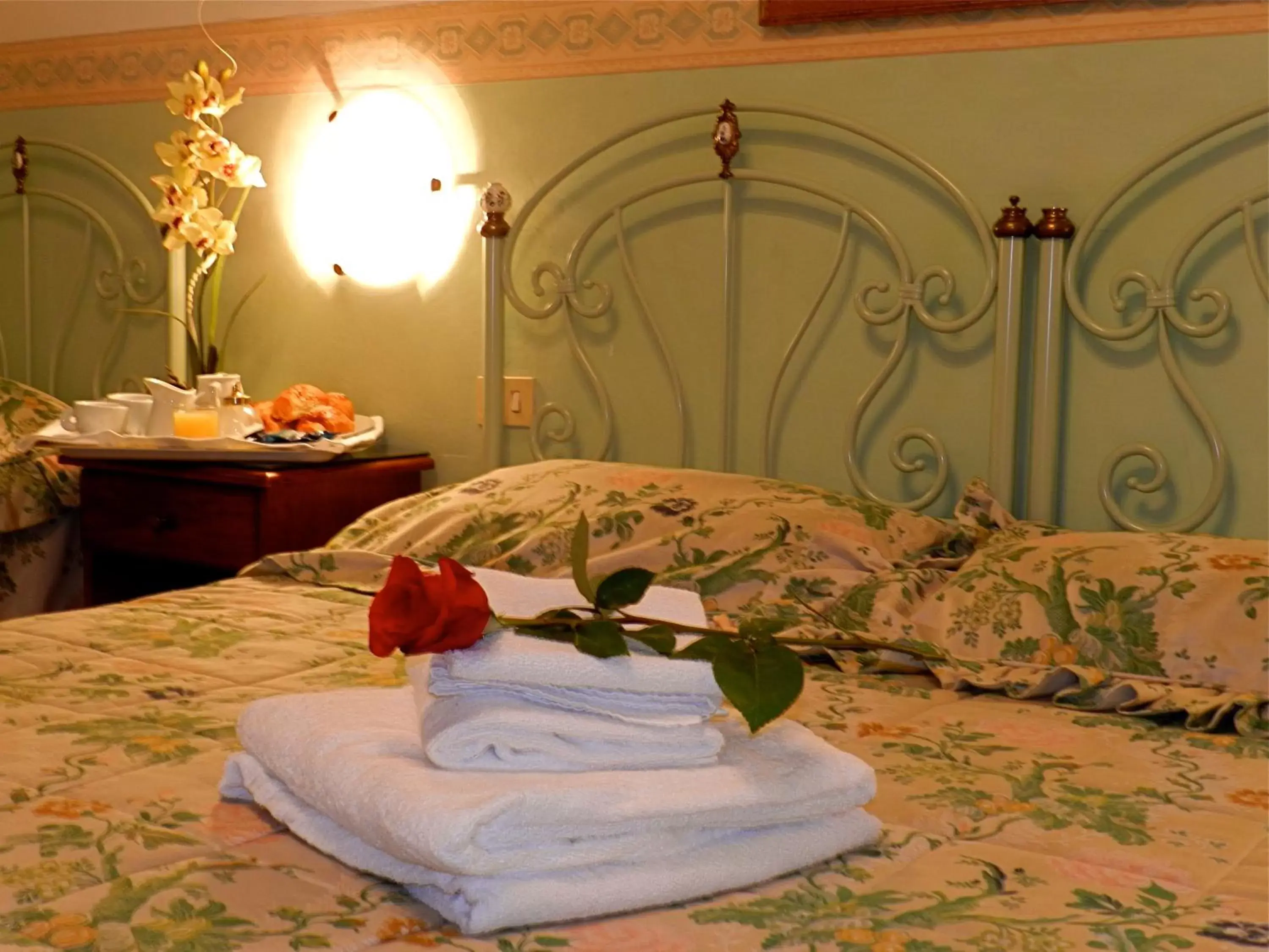 Bed in Hotel Desirèe