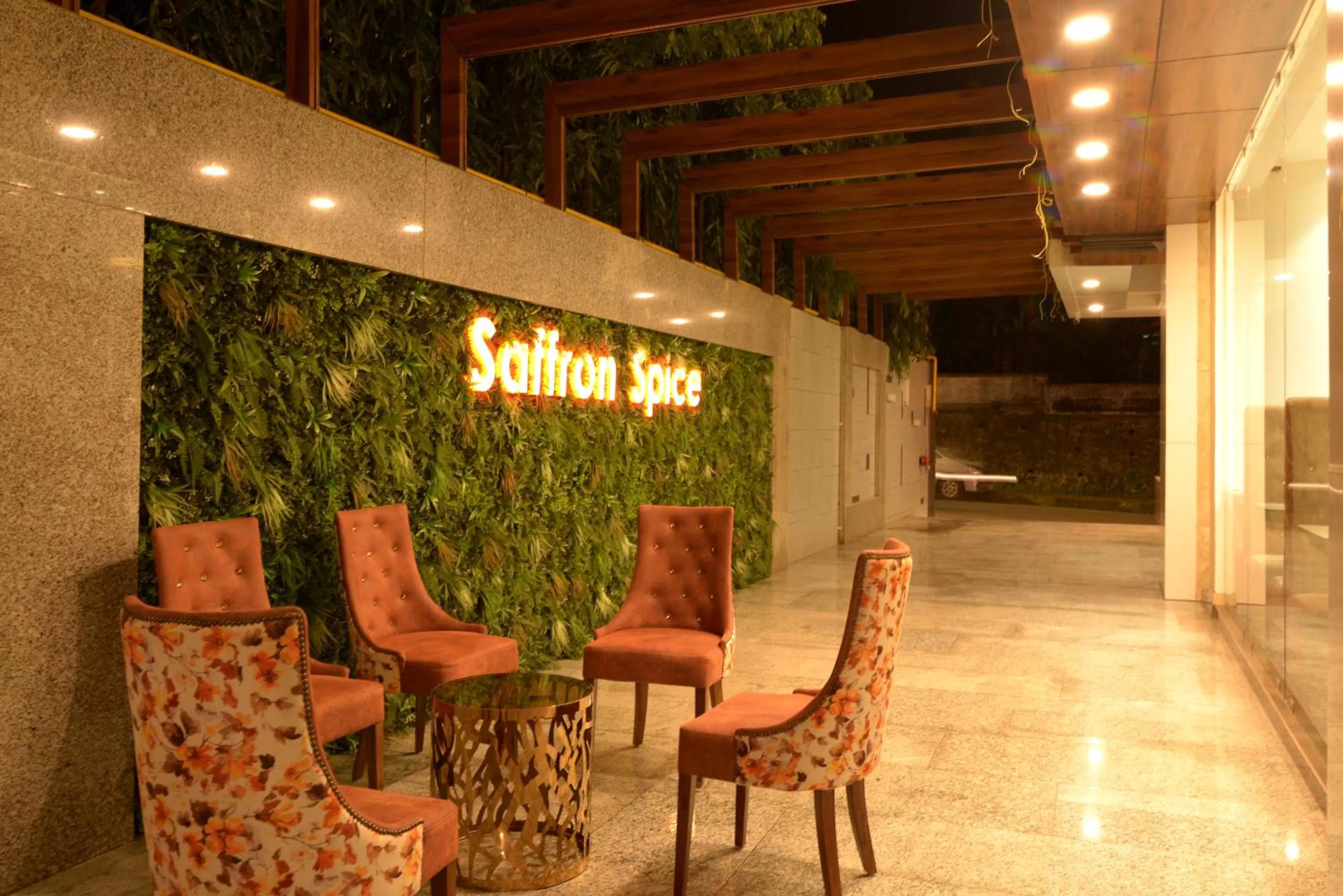 Seating area in Hotel Auris & Banquets, Mumbai International Airport