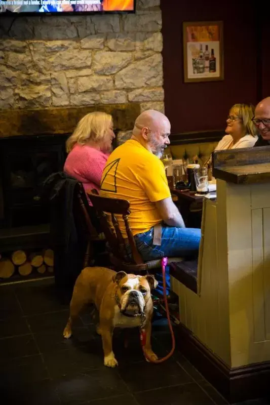 People in George & Dragon, Conwy