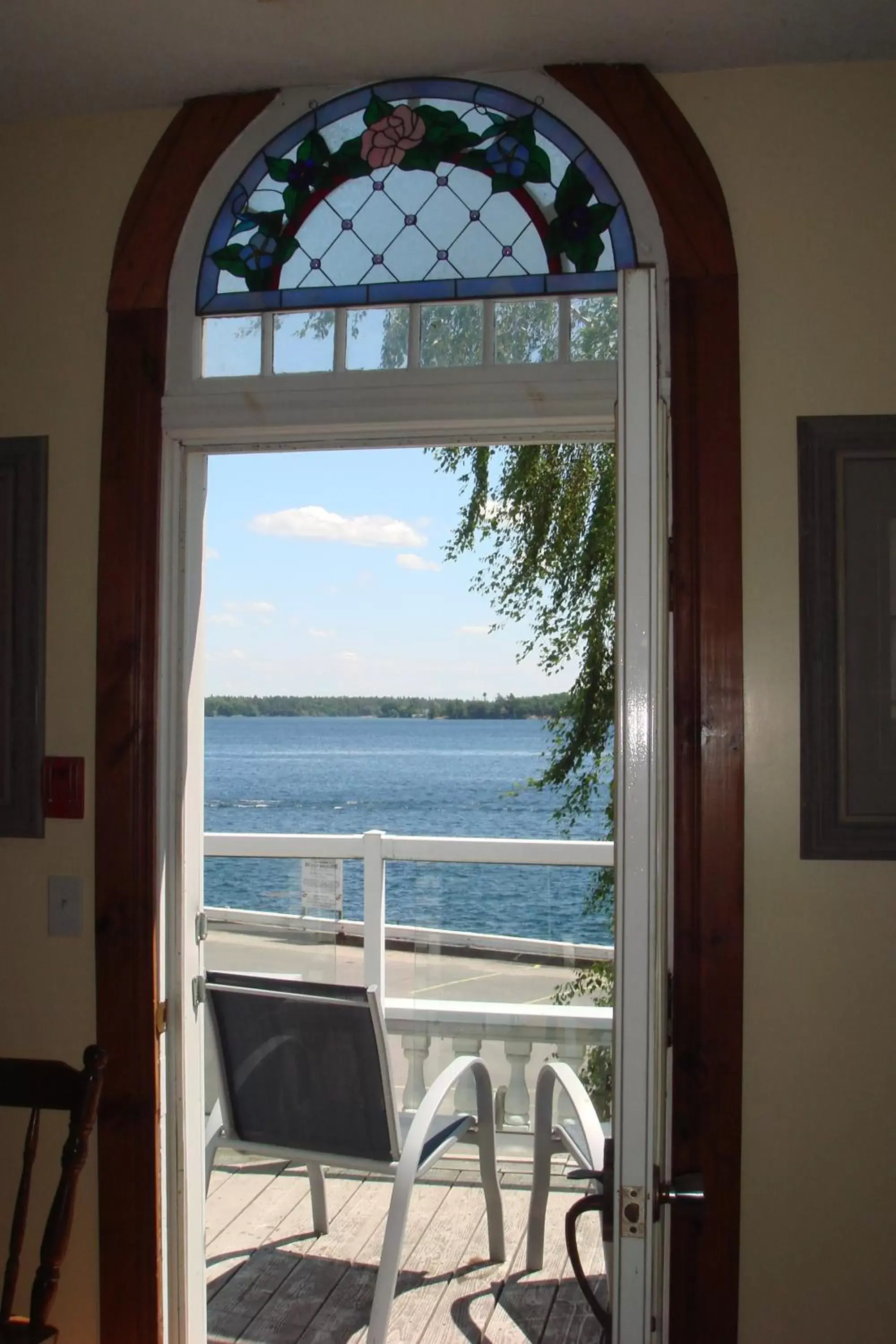 River view, Balcony/Terrace in Boathouse Country Inn