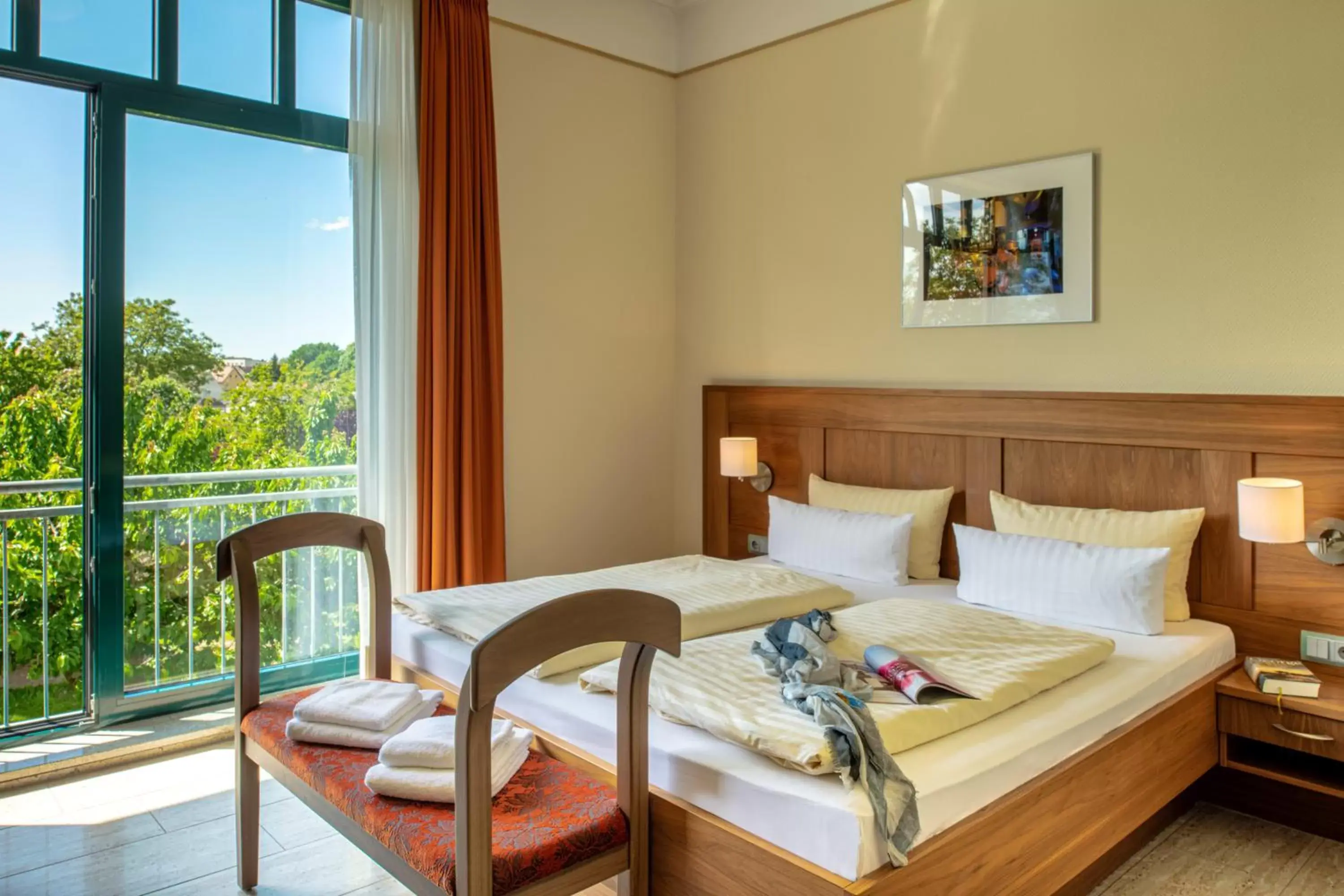 Standard Double or Twin Room with Garden View in Recknitztal-Hotel Marlow Standard Double or Twin Room with Garden View in Recknitztal-Hotel Marlow