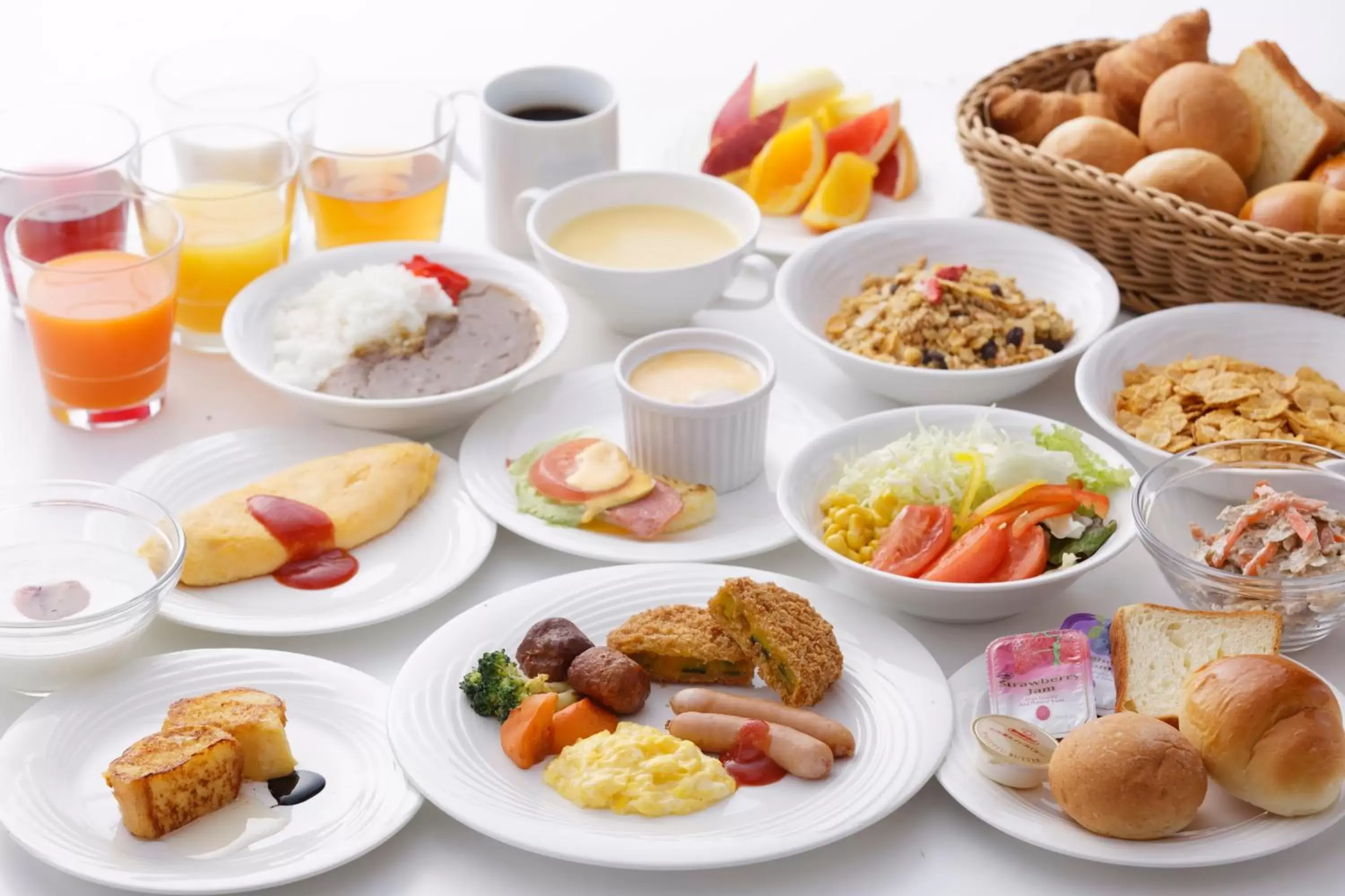 Food close-up, Breakfast in HOTEL FORZA HAKATA-GUCHI