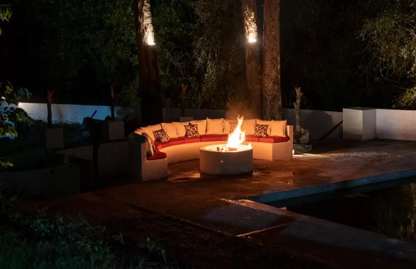 Patio in Hotel Rio Atlixco