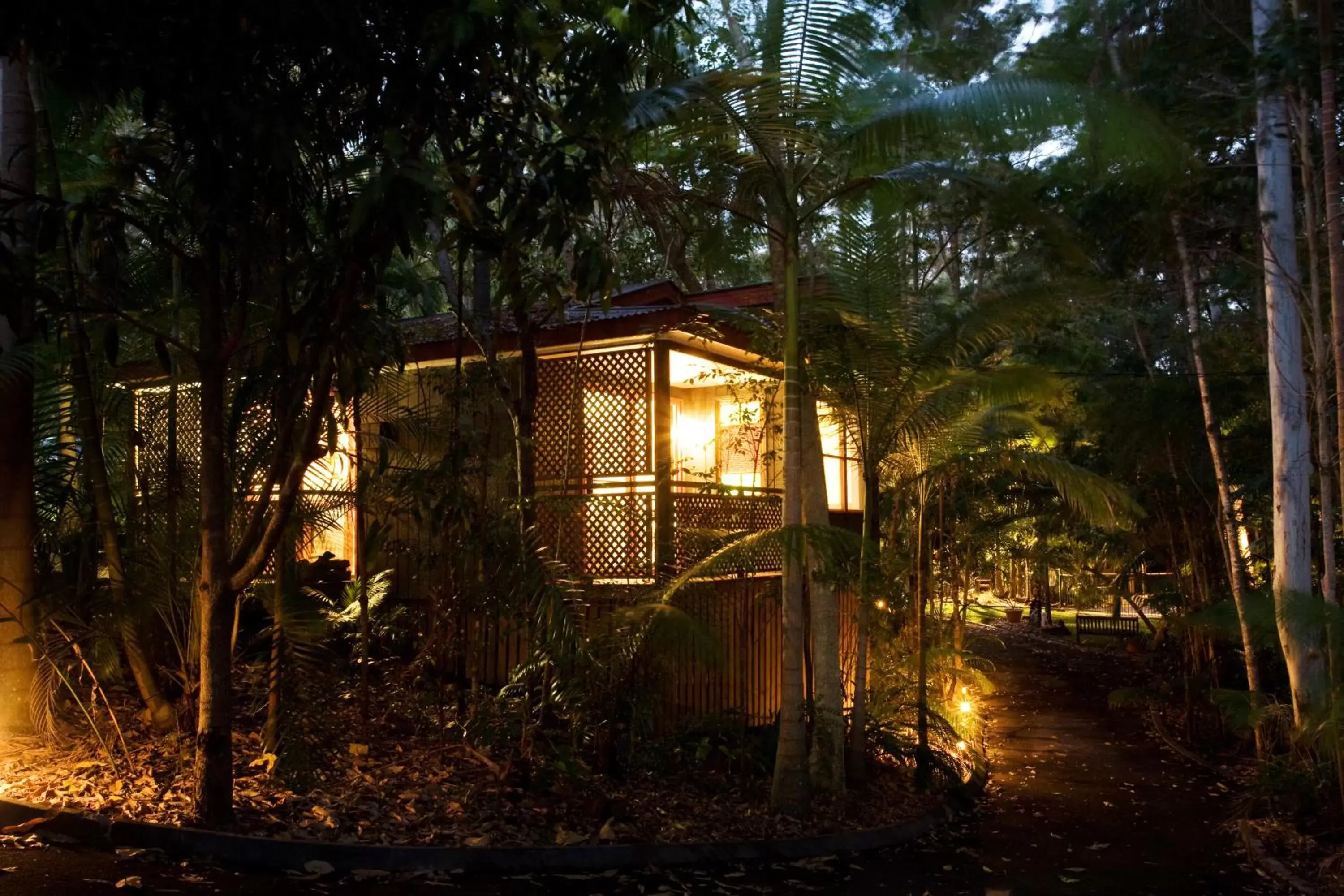 Property building in Amore On Buderim Rainforest Cabins Property building in Amore On Buderim Rainforest Cabins