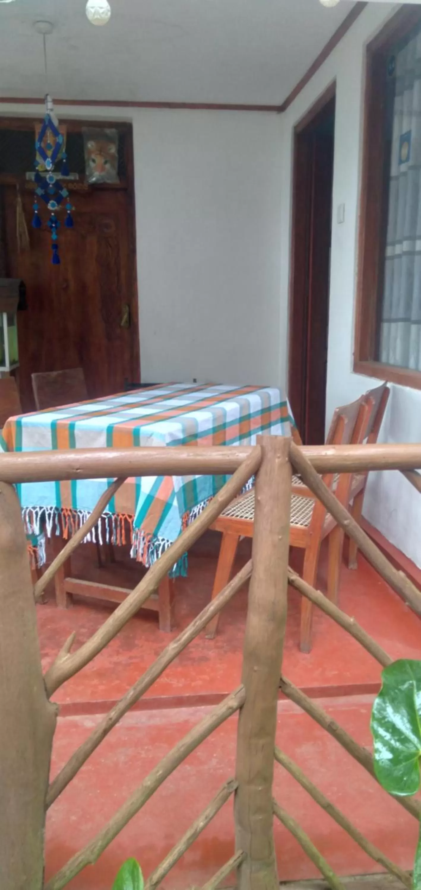 Seating area in Malithis lodge