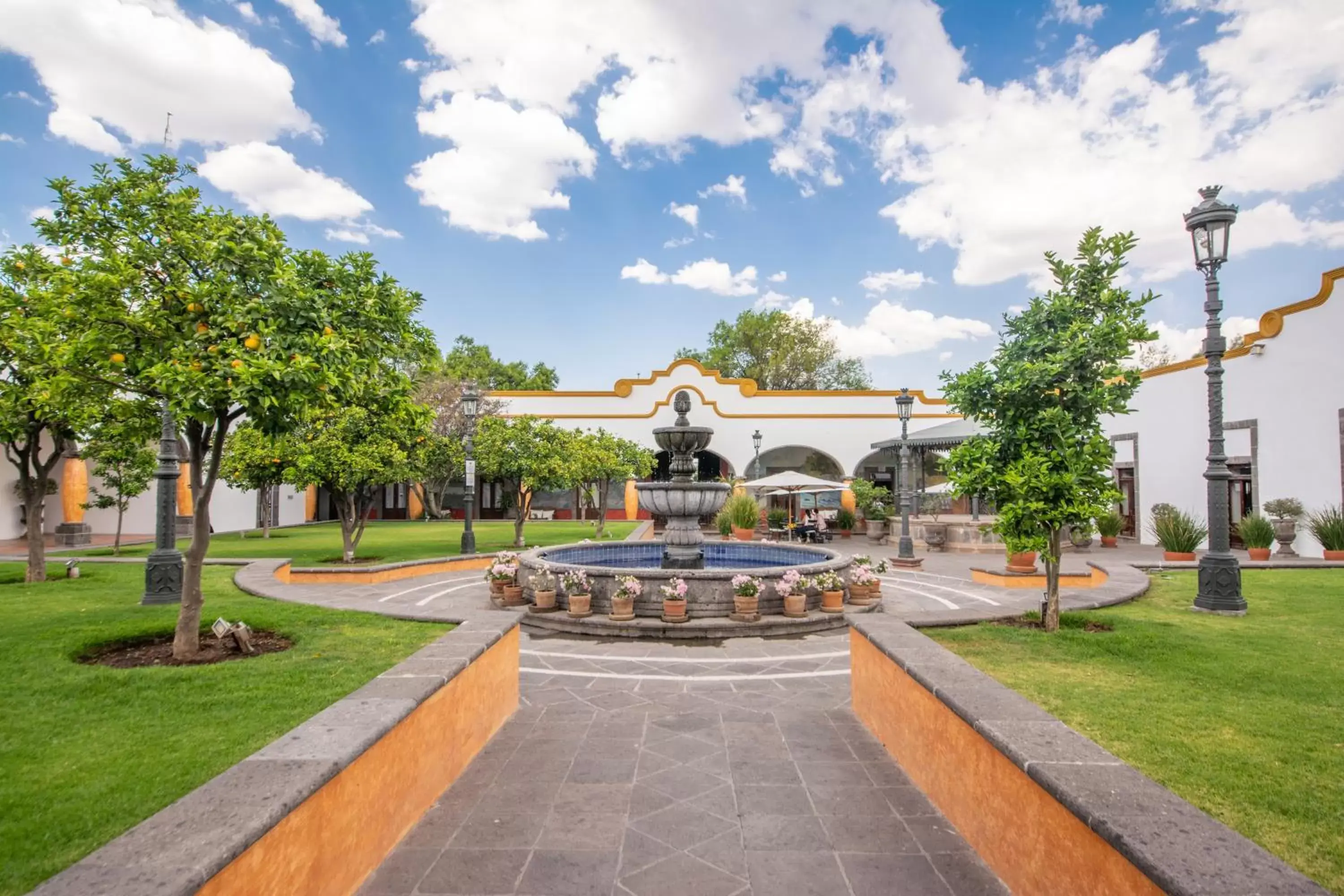 Garden in Hotel Hacienda la Venta