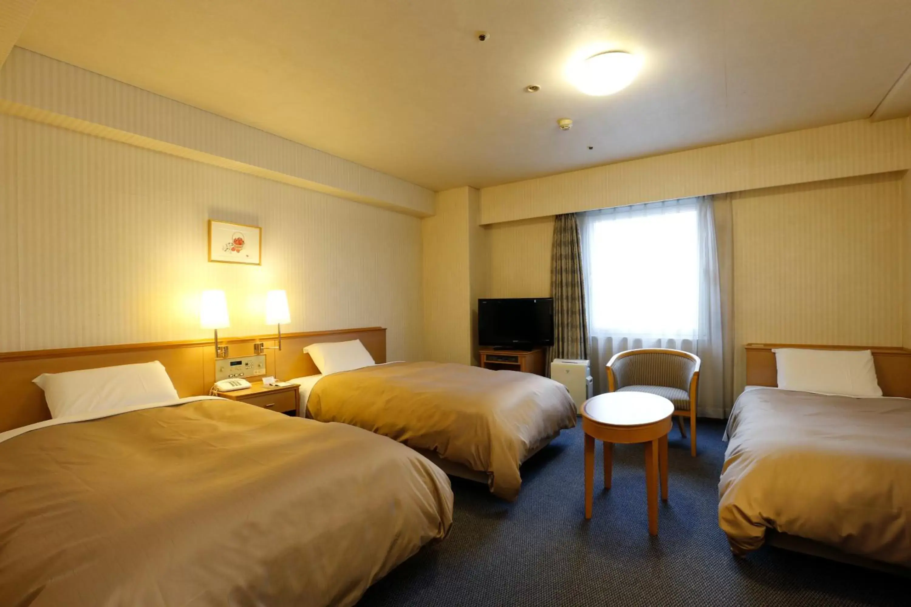 Photo of the whole room, Bed in Hotel Grand Terrace Obihiro