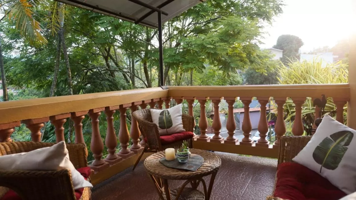Balcony/Terrace in Hospedaje La Naciente