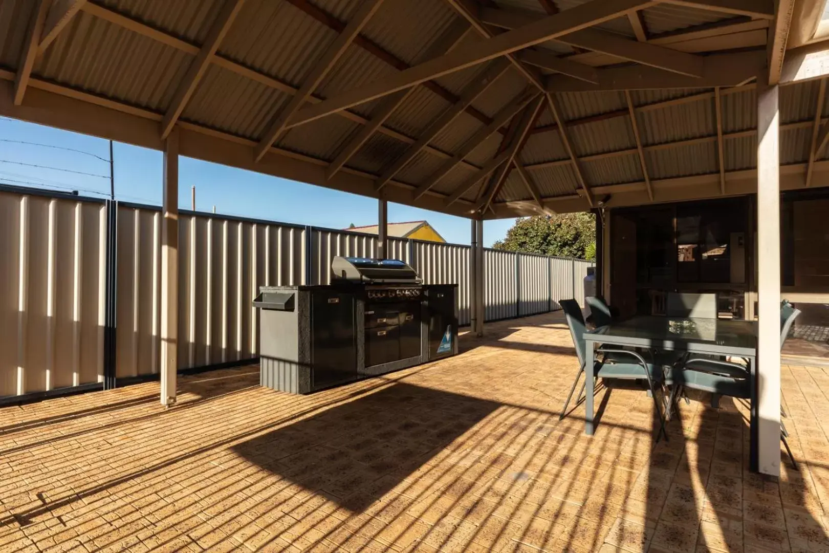 BBQ facilities in Sails Geraldton Accommodation