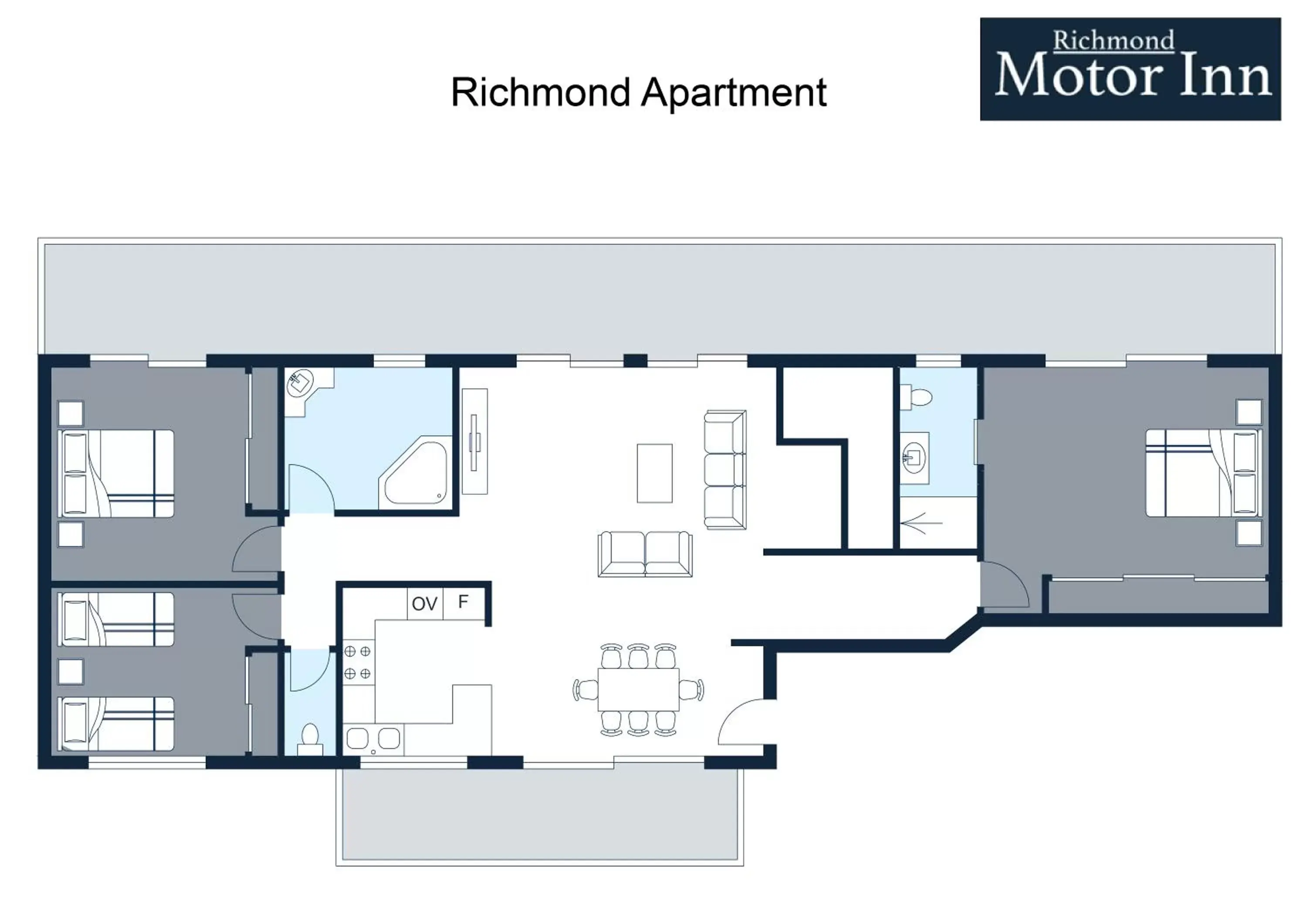 Floor Plan in Richmond Motor Inn