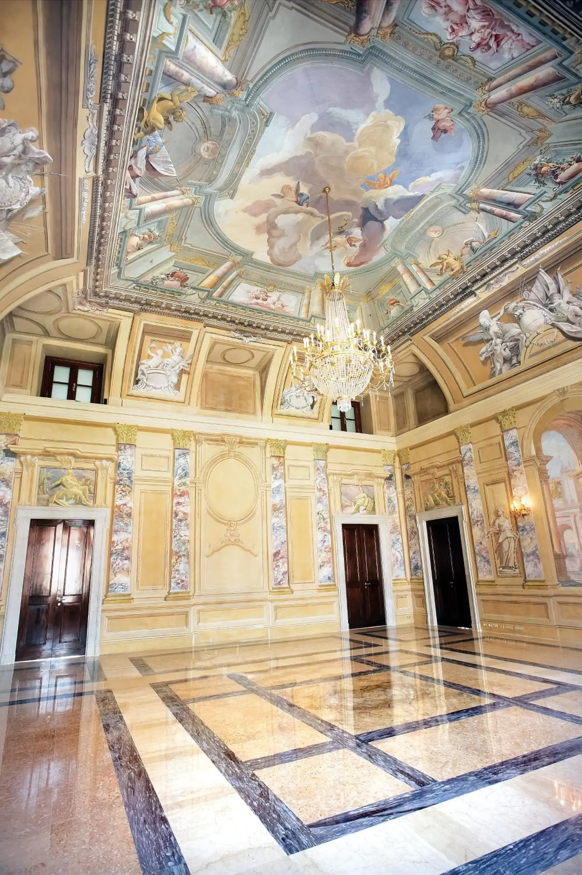 Business facilities, Lobby/Reception in Villa Fenaroli Palace Hotel