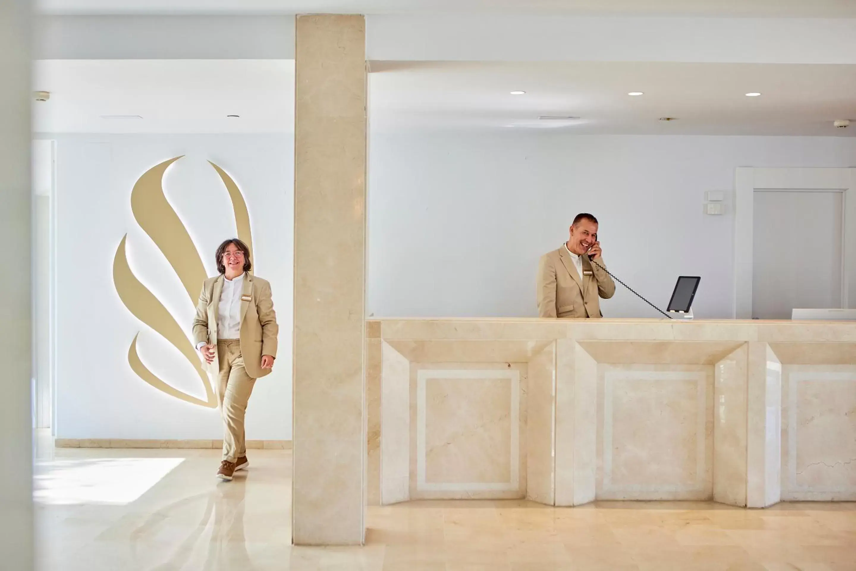 Lobby or reception in Universal Grand León & Spa