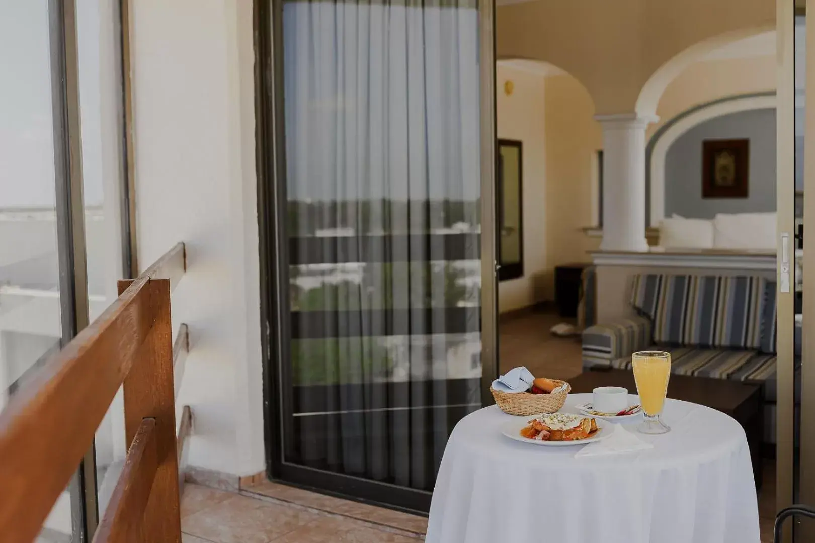 Balcony/Terrace in Hotel Los Aluxes