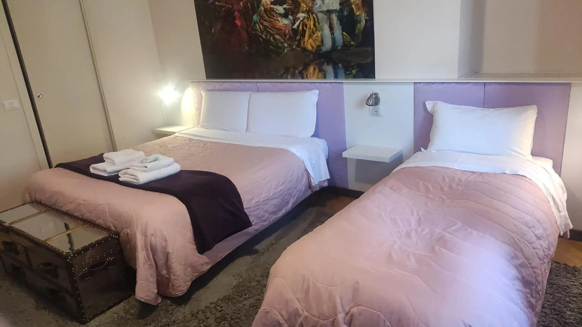 Bed in Megaride Guest House