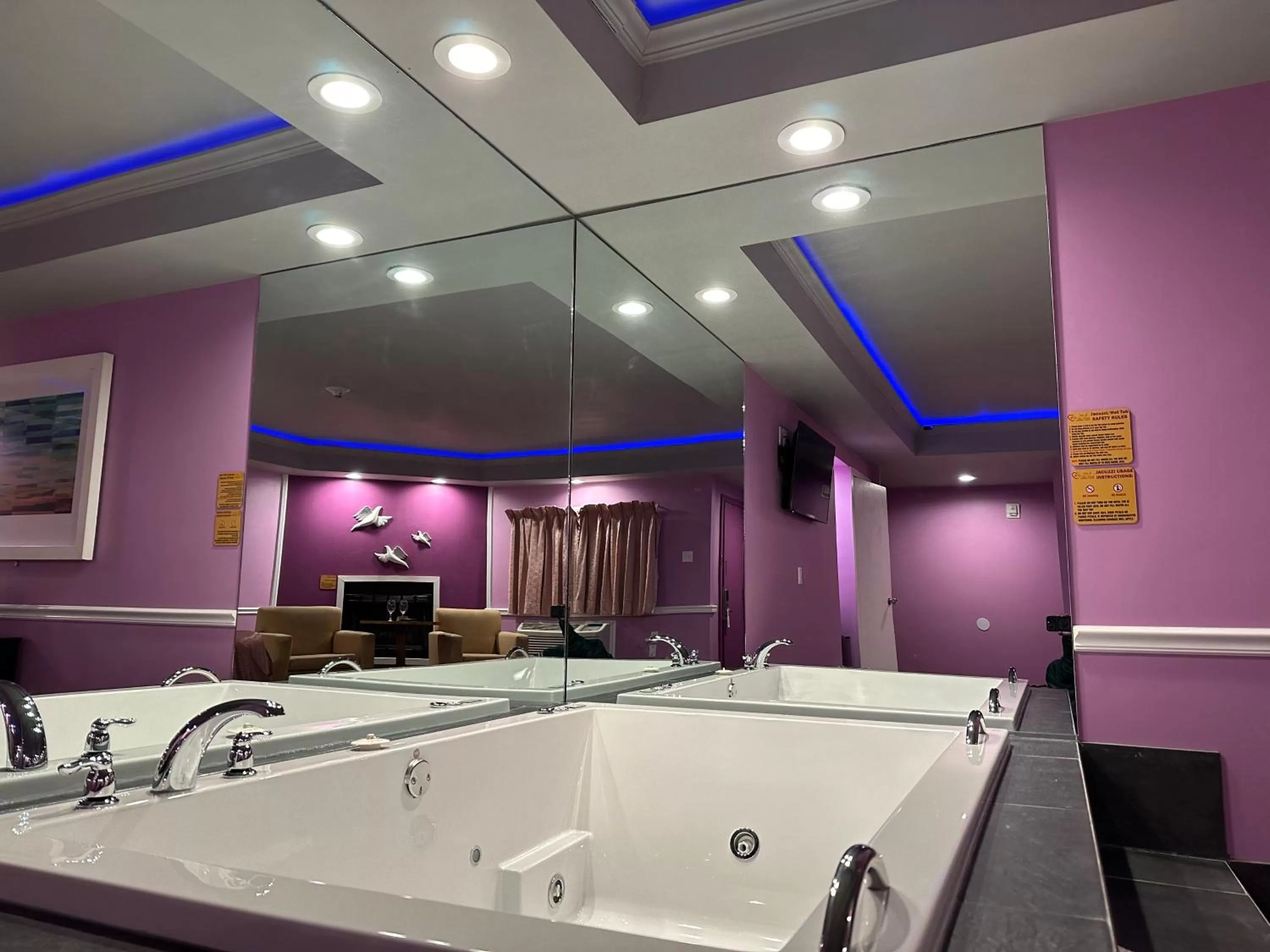 Hot Tub in Inn of the Dove - Romantic Luxury Suites with Jacuzzi & Seasonal Fireplace at Harrisburg-Hershey-Philadelphia, PA