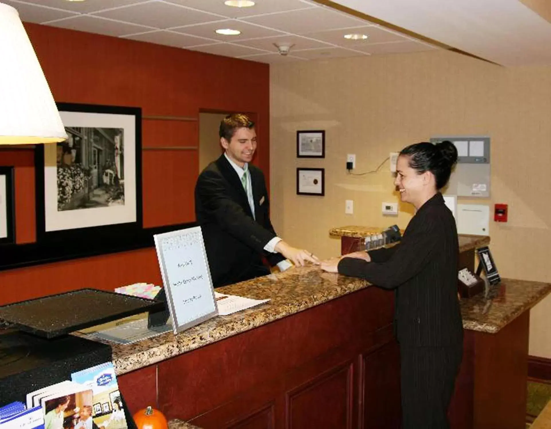 Lobby or reception, Lobby/Reception in Hampton Inn & Suites Poughkeepsie