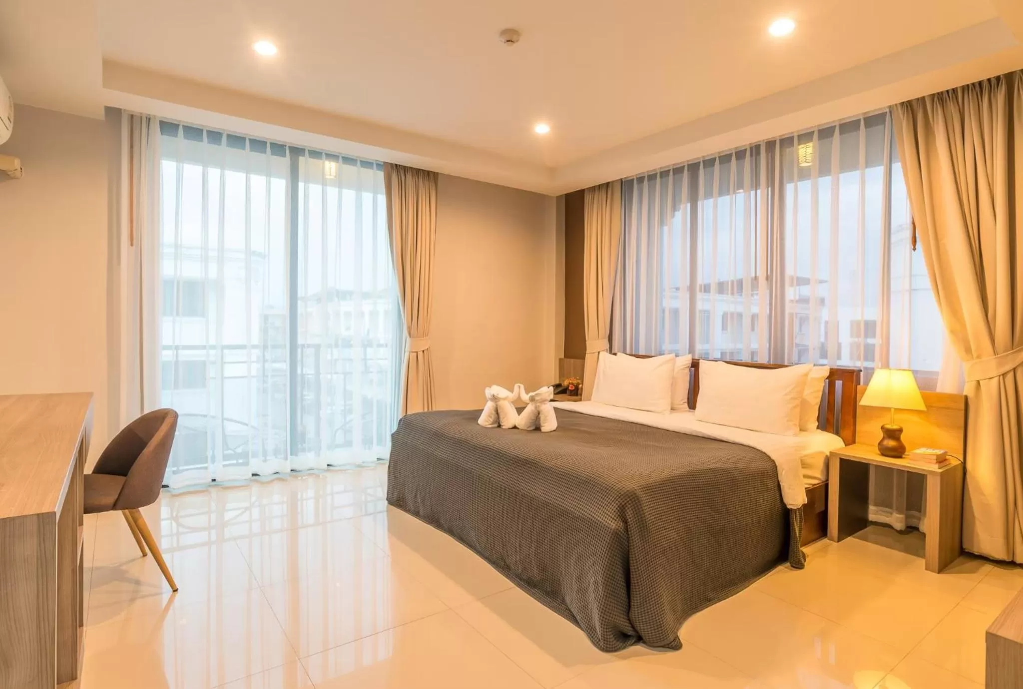 Bed in Lada Krabi Residence Hotel - SHA Plus