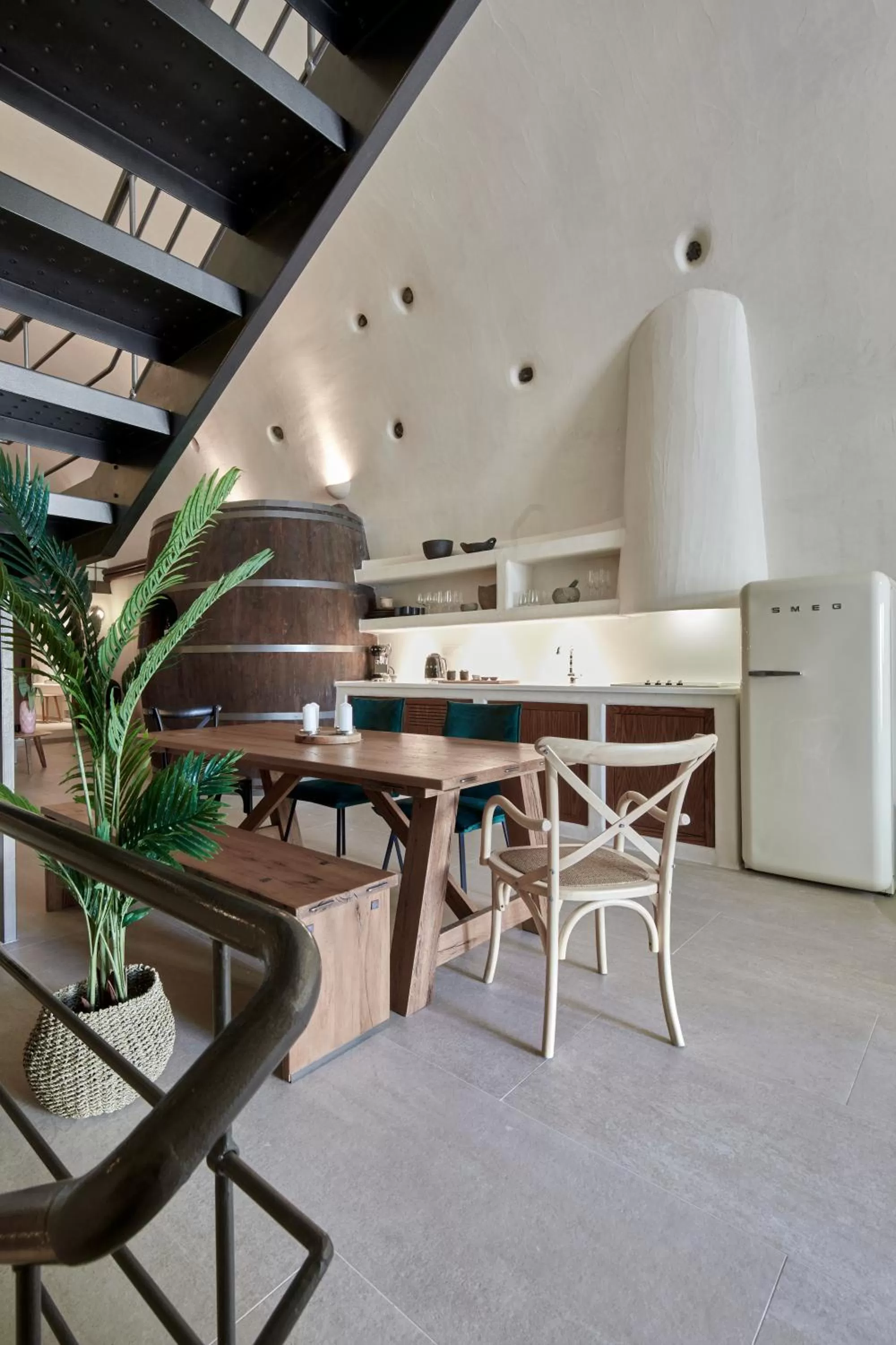 Kitchen or kitchenette in Winery Hotel 1870