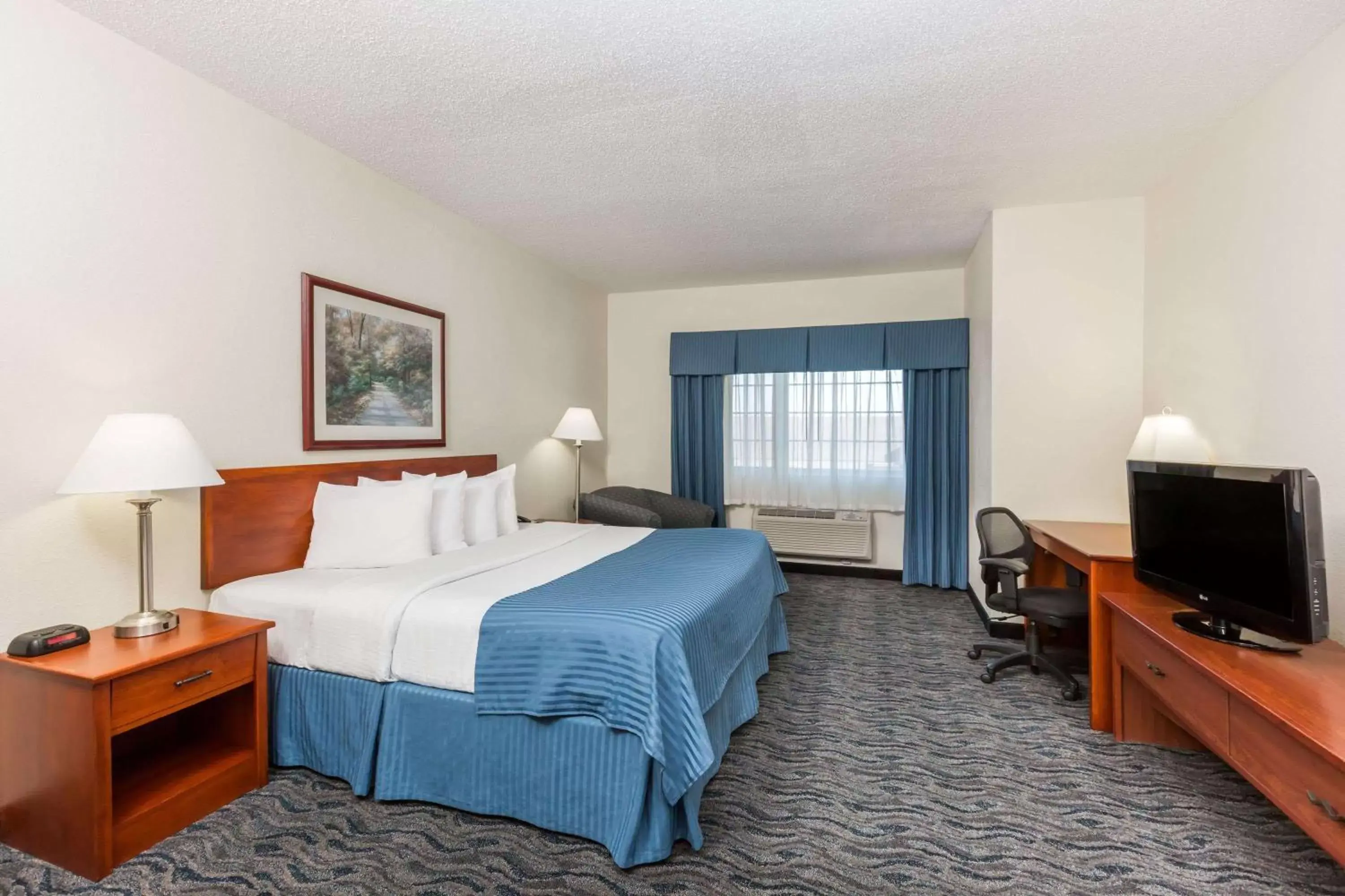 Photo of the whole room, Bed in Baymont by Wyndham Des Moines Airport