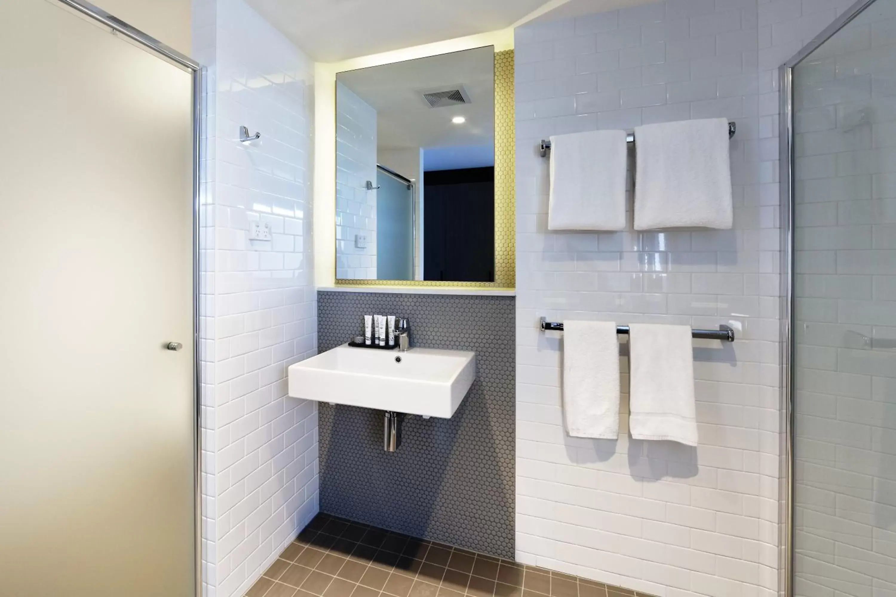 Bathroom in Alpha Mosaic Hotel Fortitude Valley Brisbane