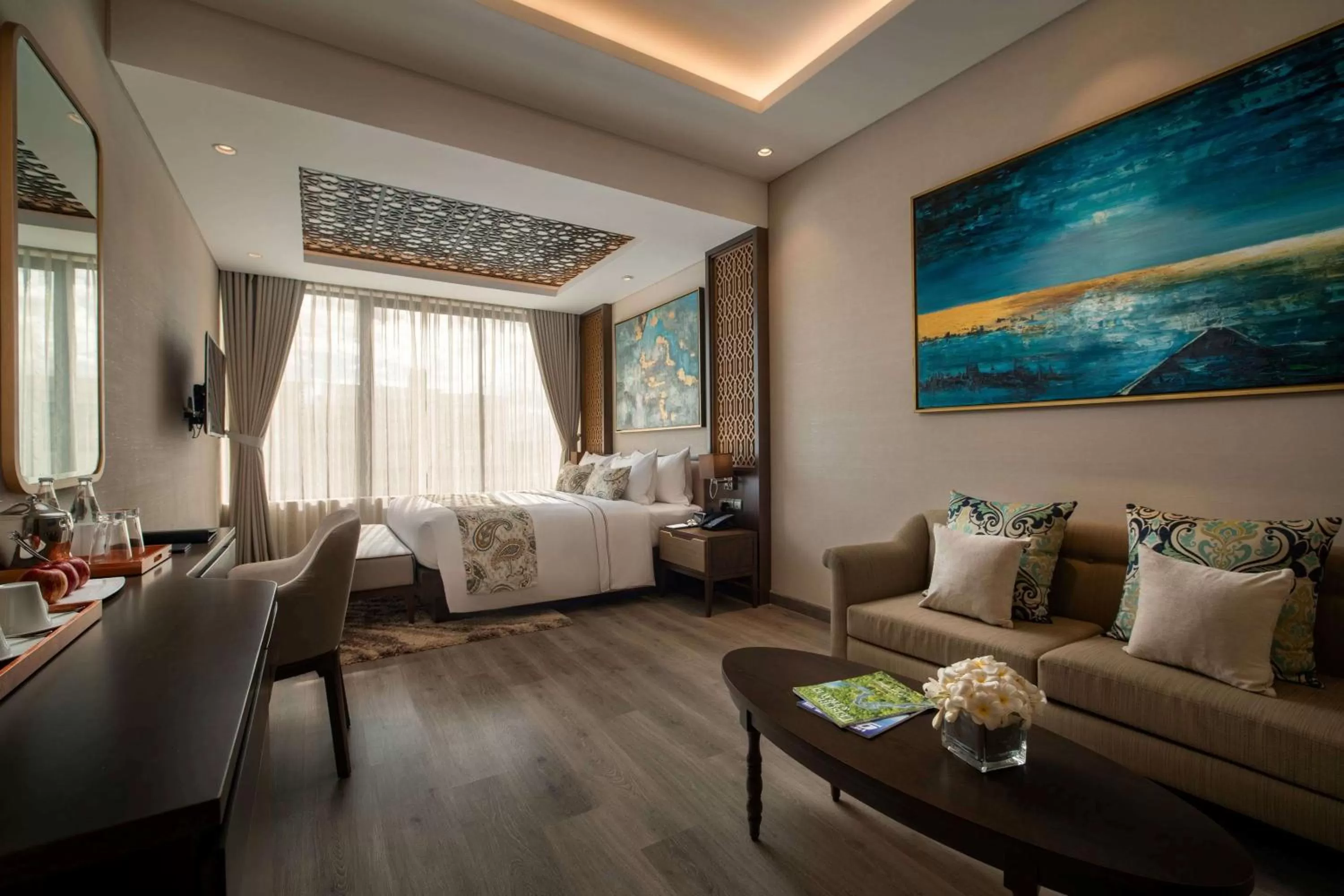 Photo of the whole room in Wyndham Grand KN Paradise Cam Ranh