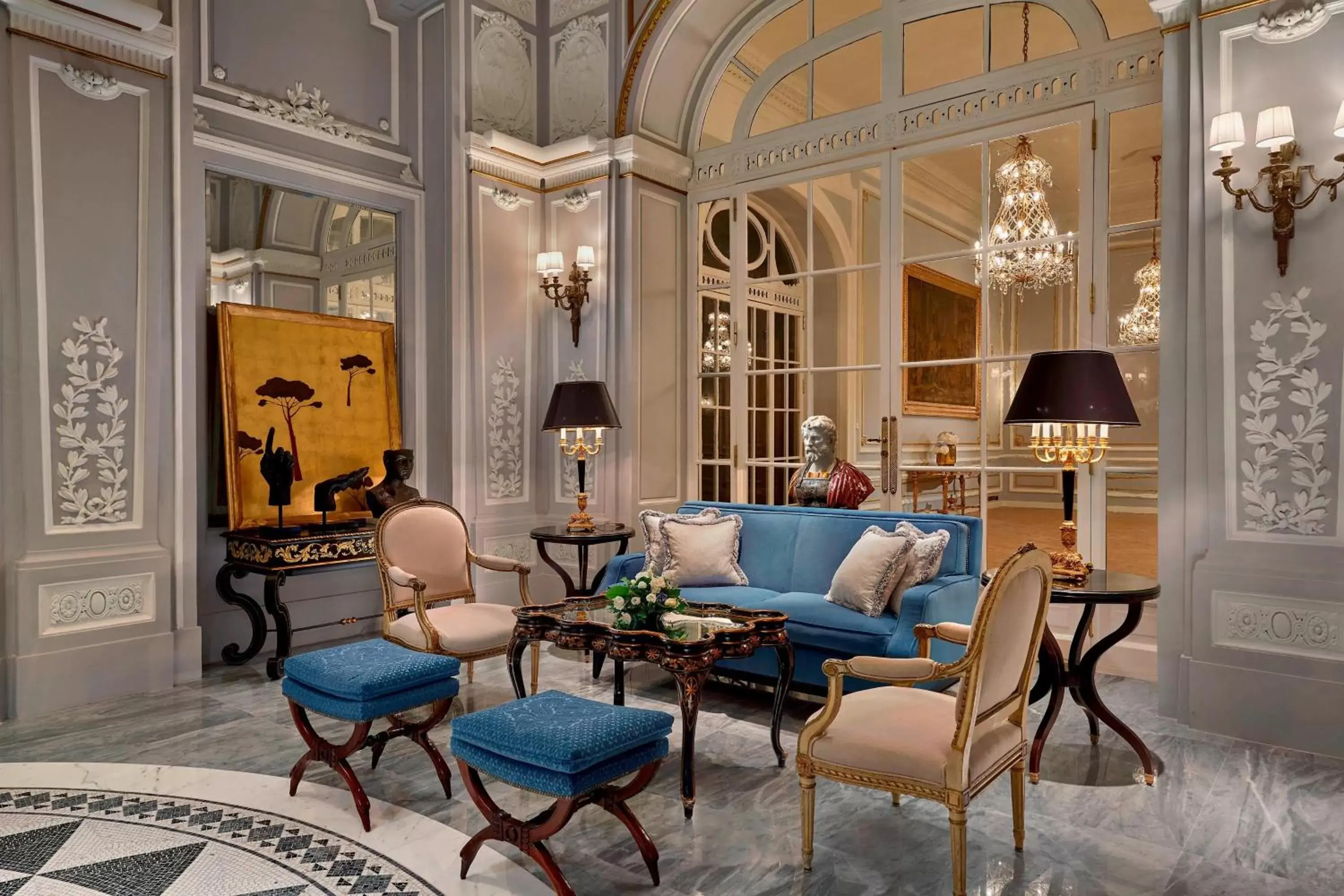 Property building, Seating Area in The St. Regis Rome