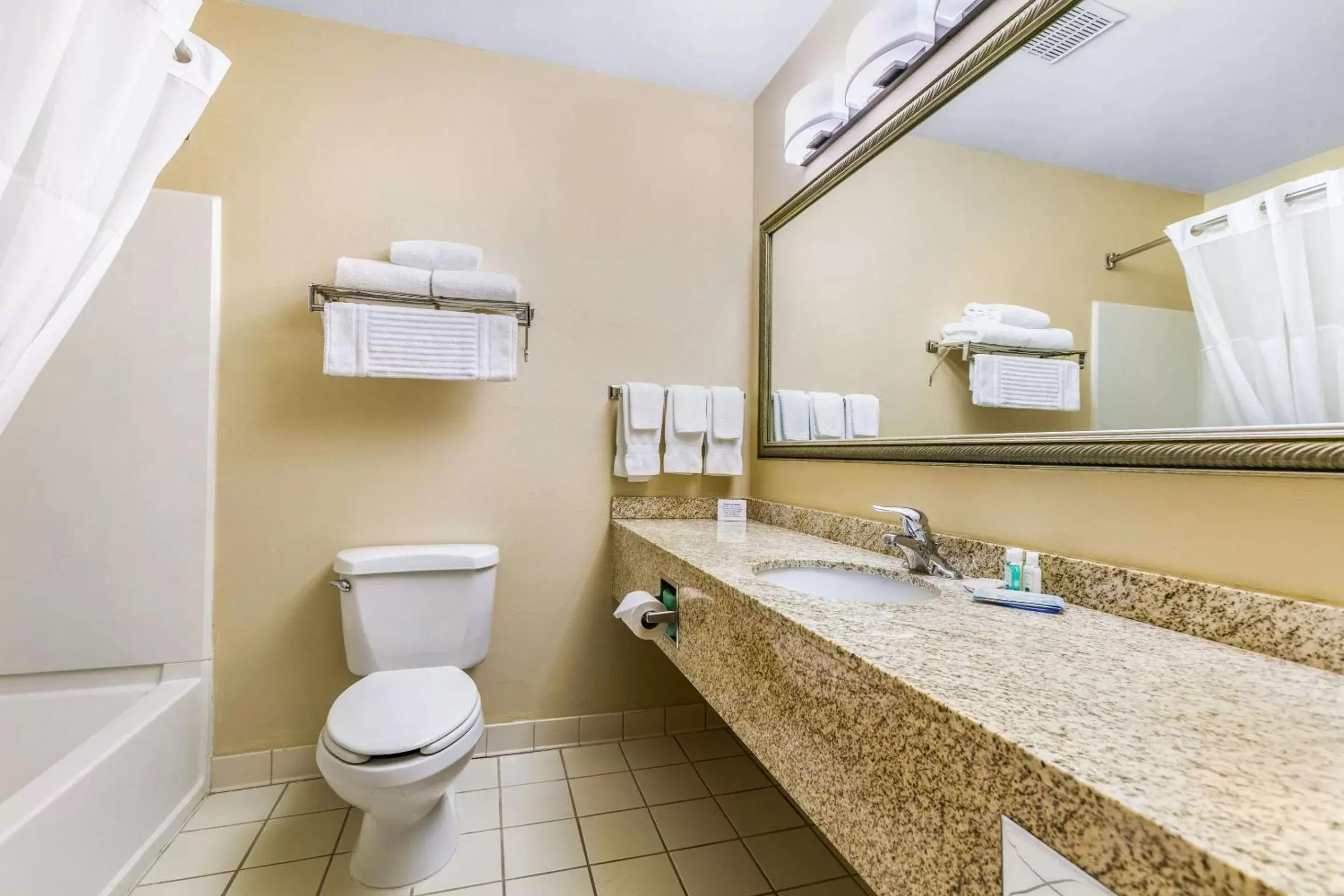 Photo of the whole room, Bathroom in Quality Inn near Monument Health Rapid City Hospital