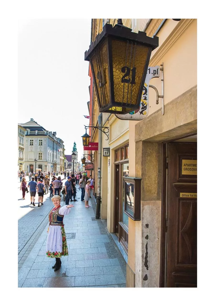 City view in Aparthotel Grodzka 21